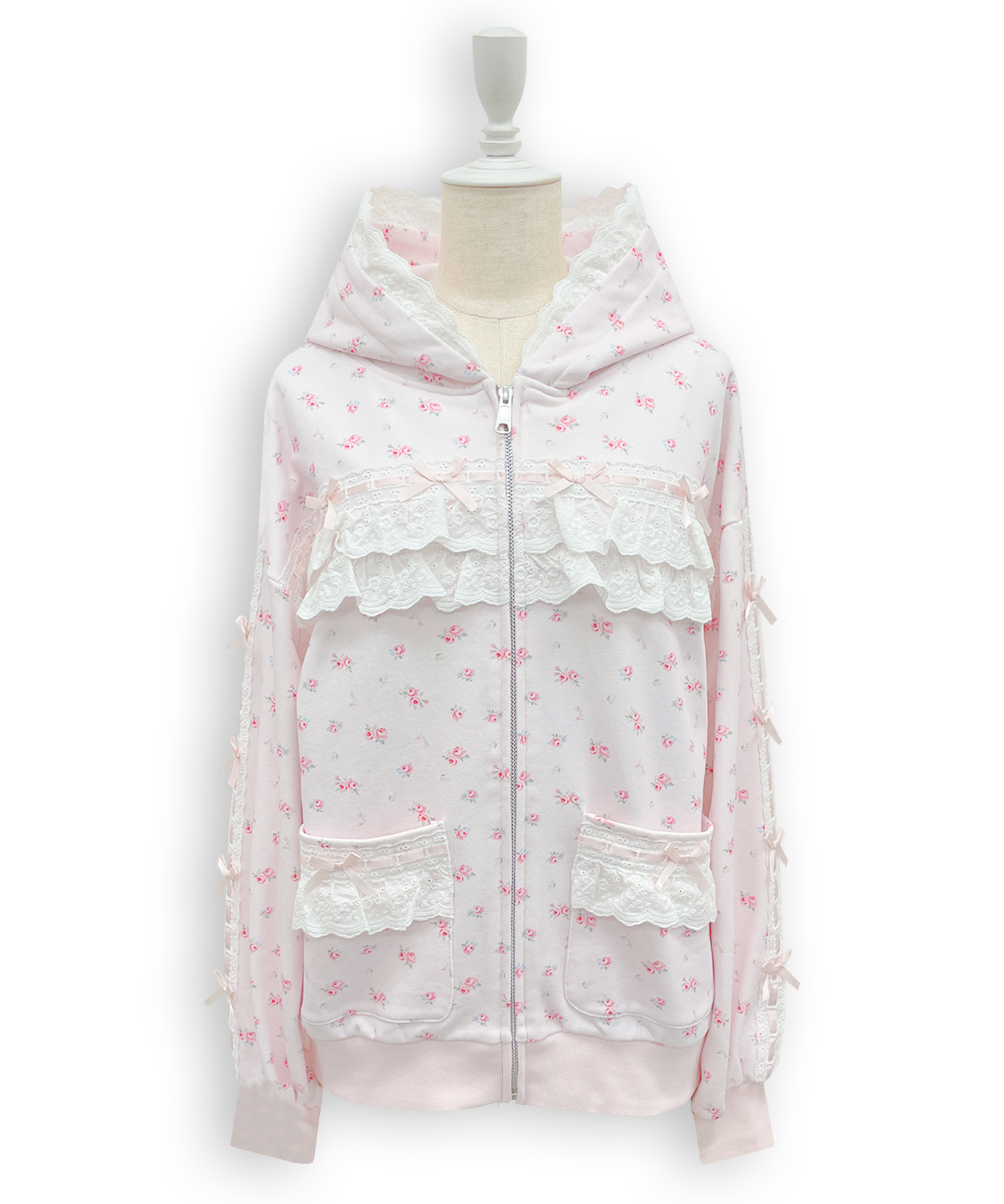 コットンフリルジップパーカー – BUNNY APARTMENT