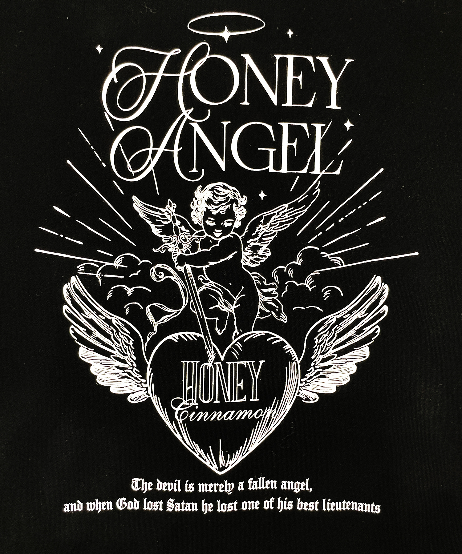 エンジェルソードプリントパーカー