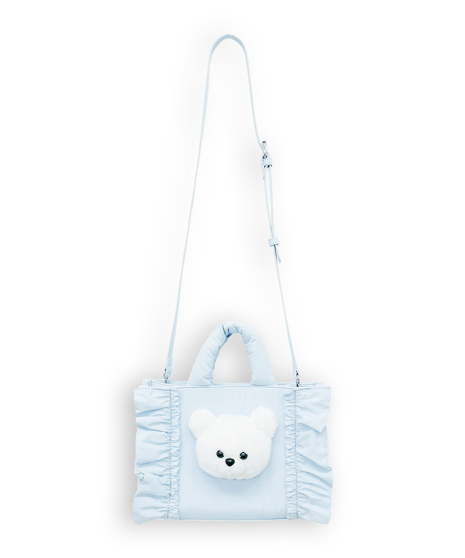 シナモンパッチフリルトートバッグ