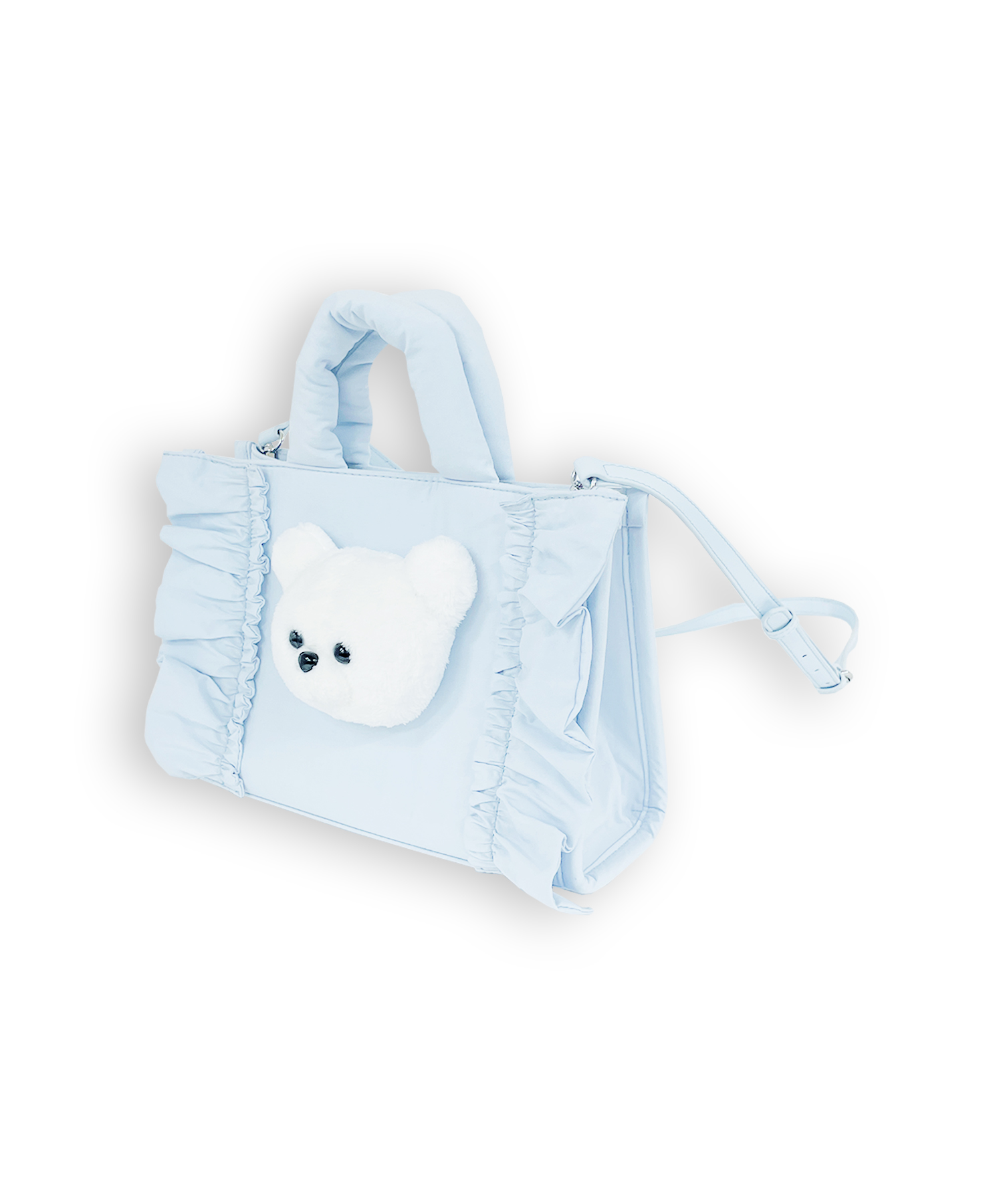 シナモンパッチフリルトートバッグ