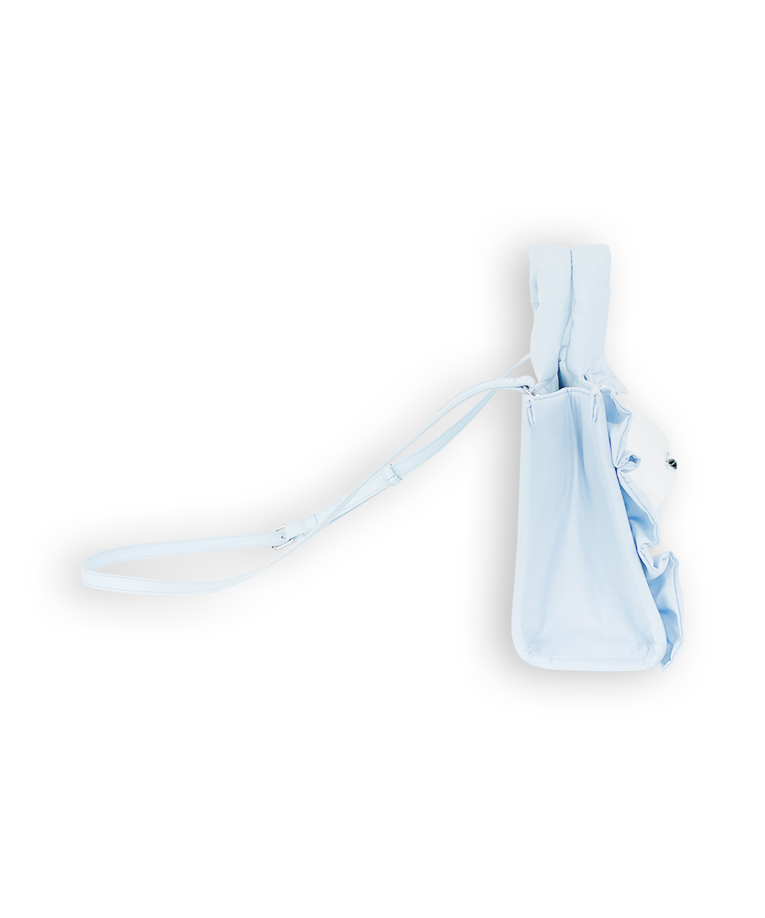 シナモンパッチフリルトートバッグ