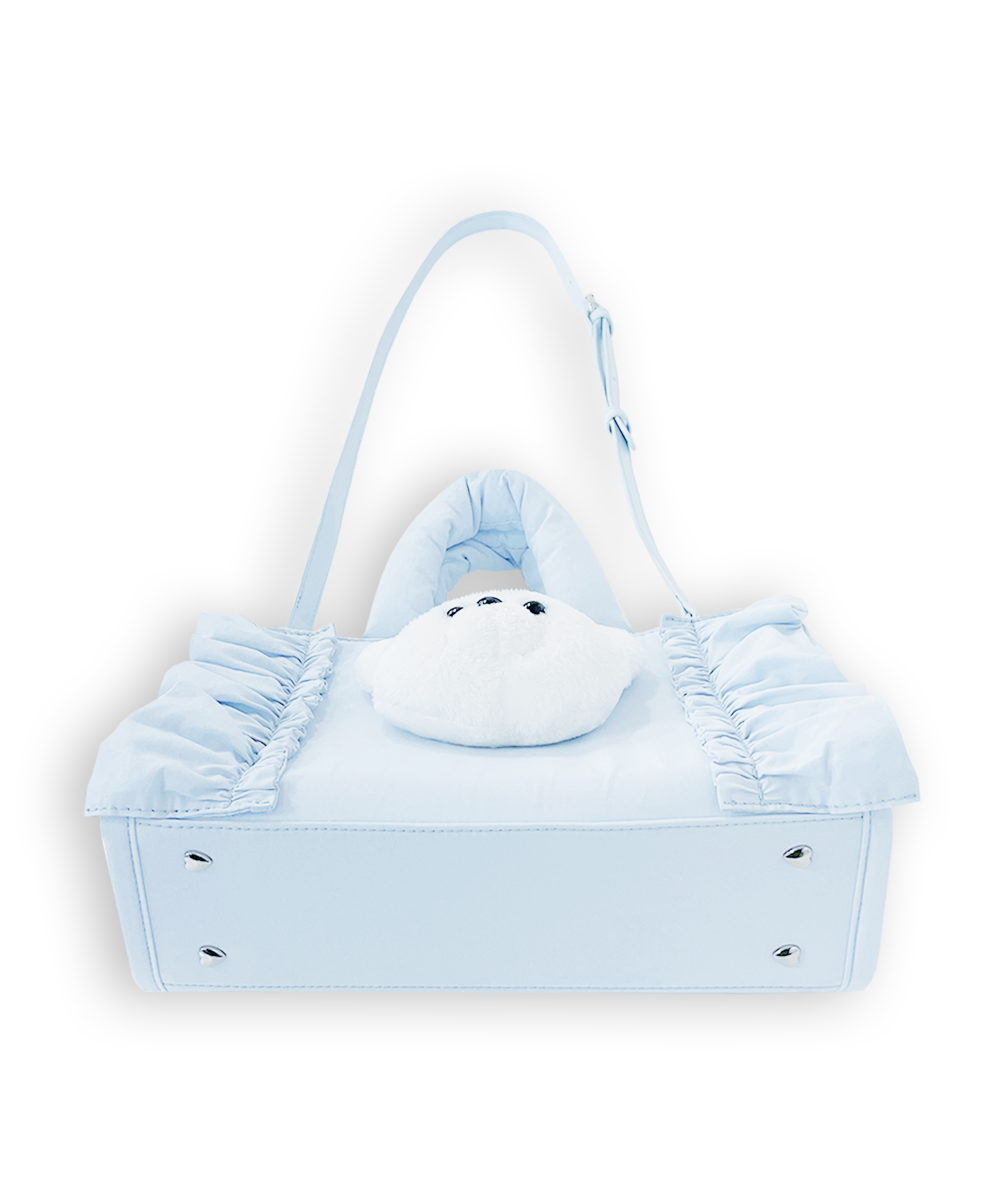 シナモンパッチフリルトートバッグ