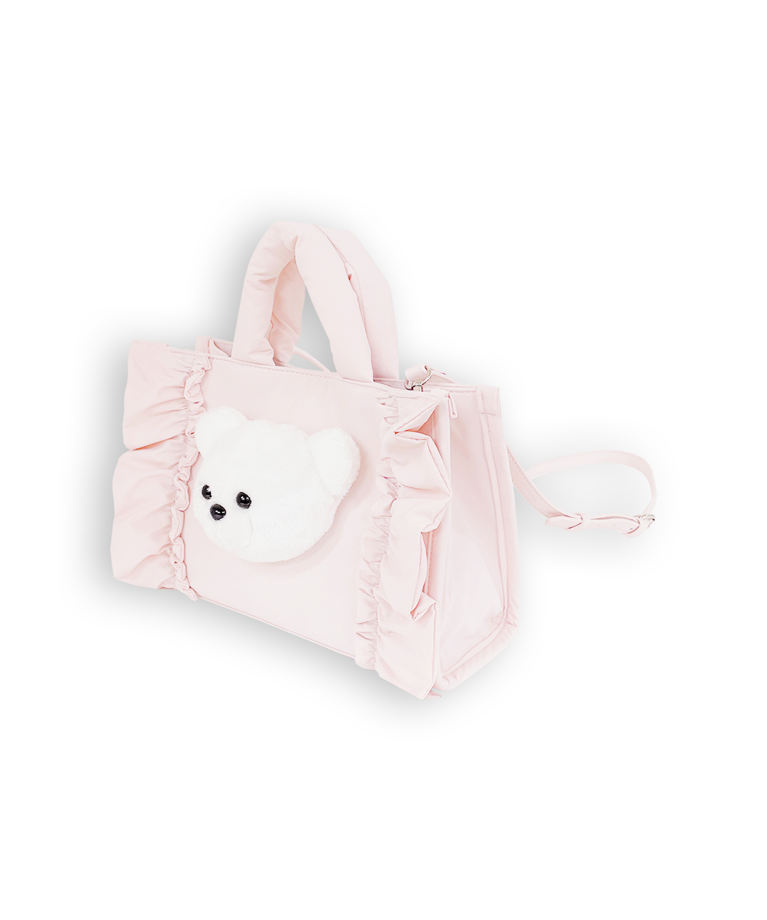 シナモンパッチフリルトートバッグ