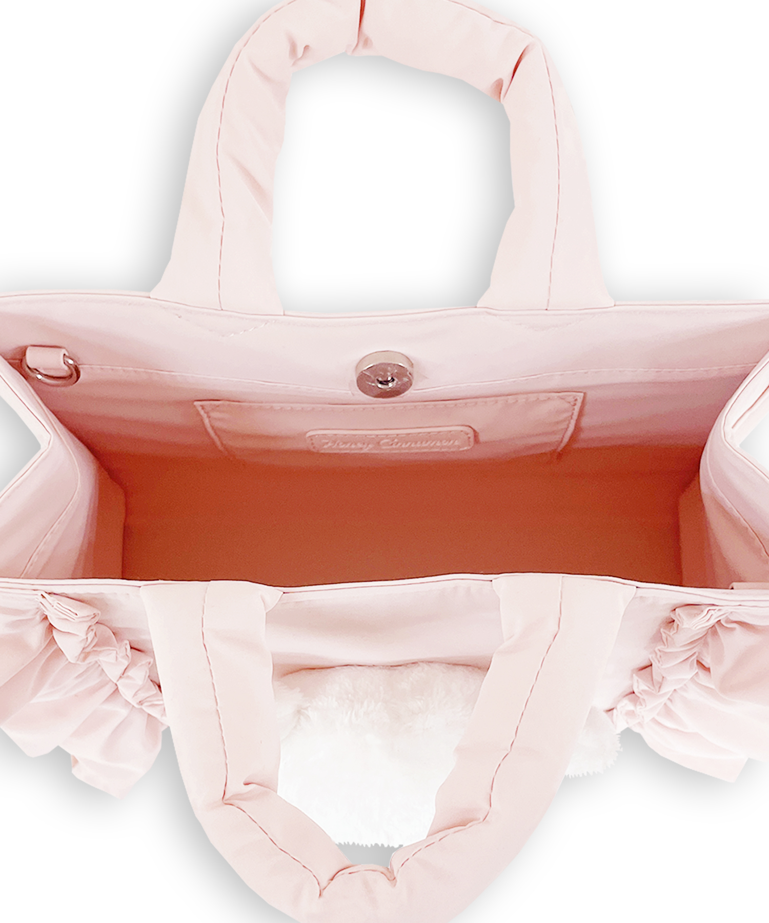 シナモンパッチフリルトートバッグ