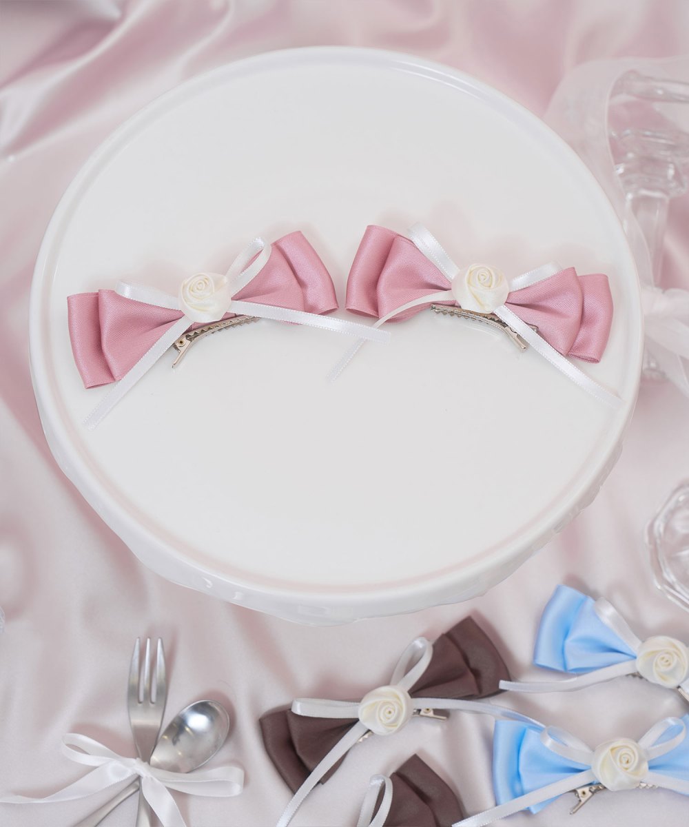 collaboration】Roseリボンクリップセット – BUNNY APARTMENT