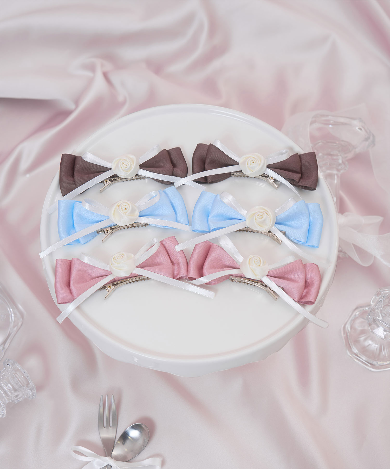 collaboration】Roseリボンクリップセット – BUNNY APARTMENT