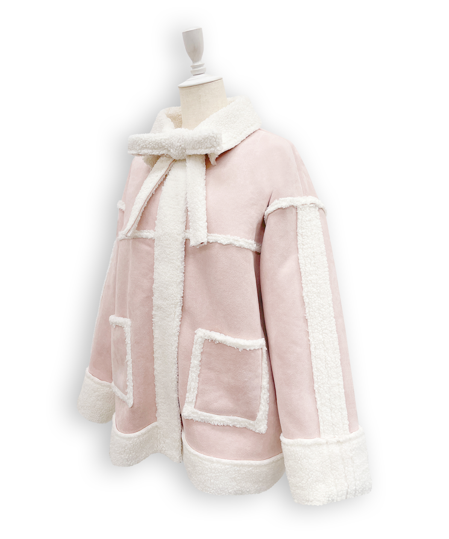 リボンムートンジャケット