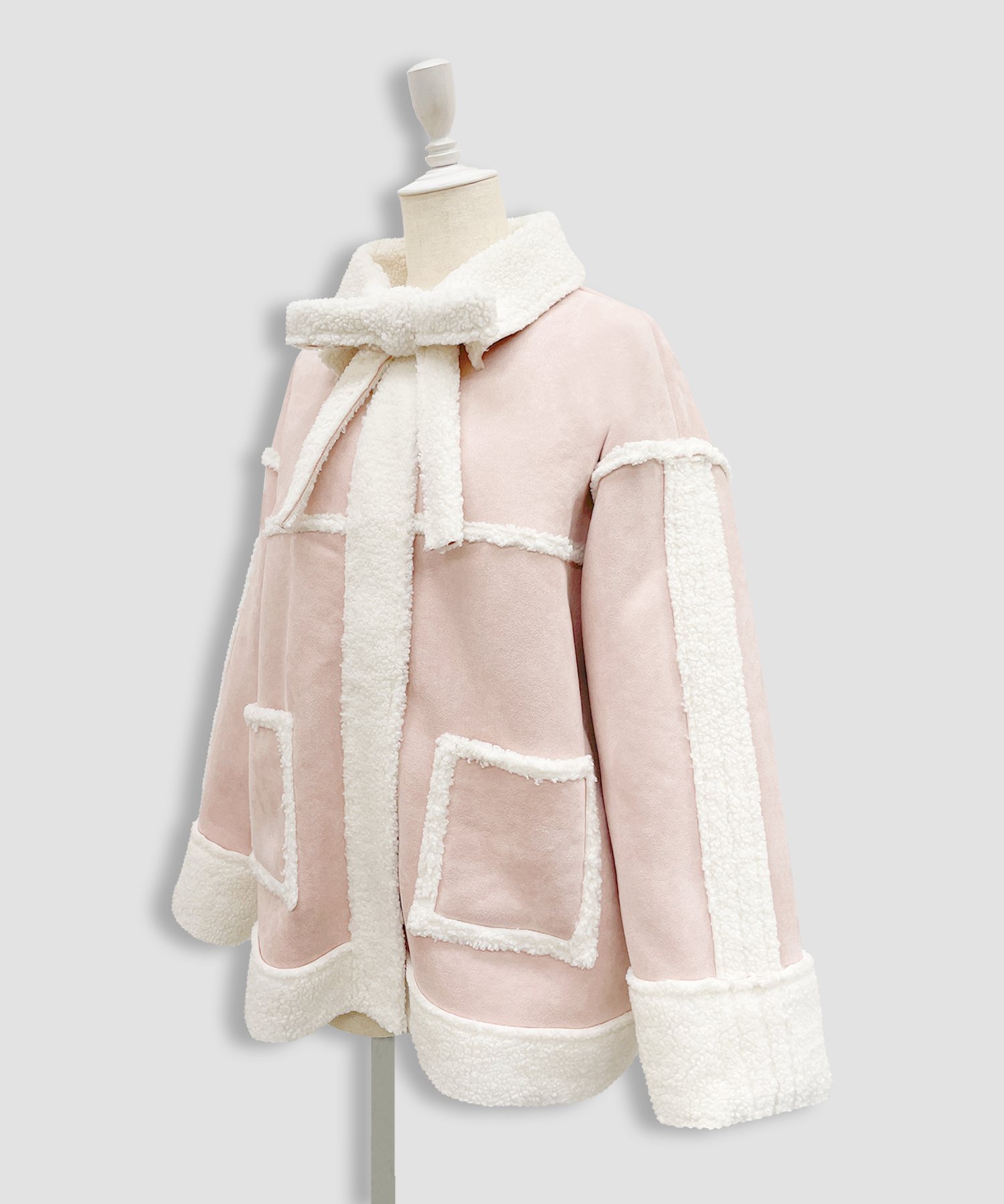 リボンムートンジャケット