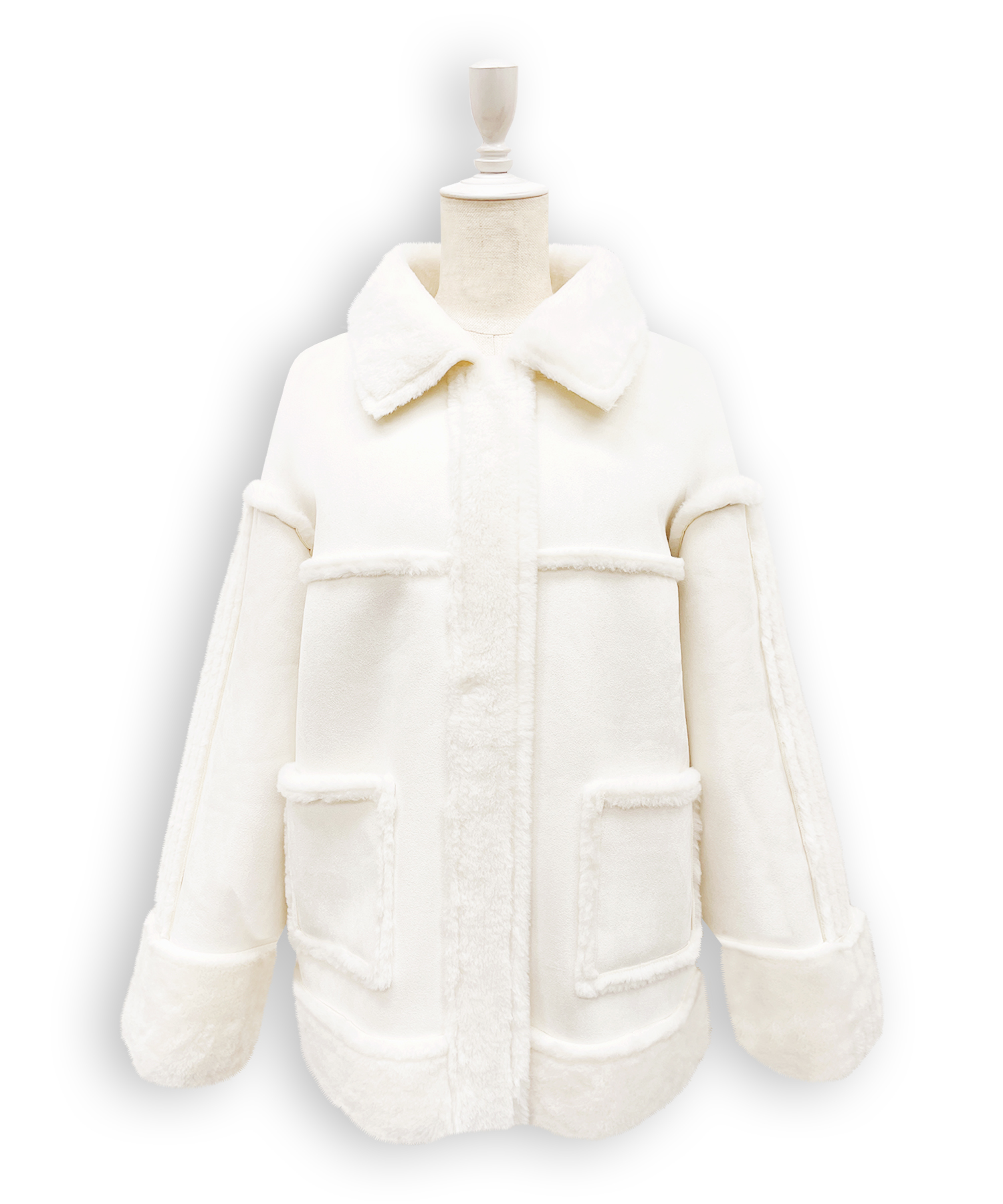 リボンムートンジャケット