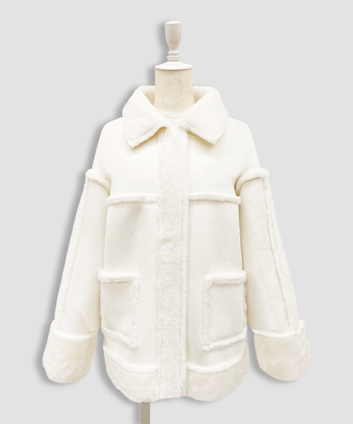 リボンムートンジャケット