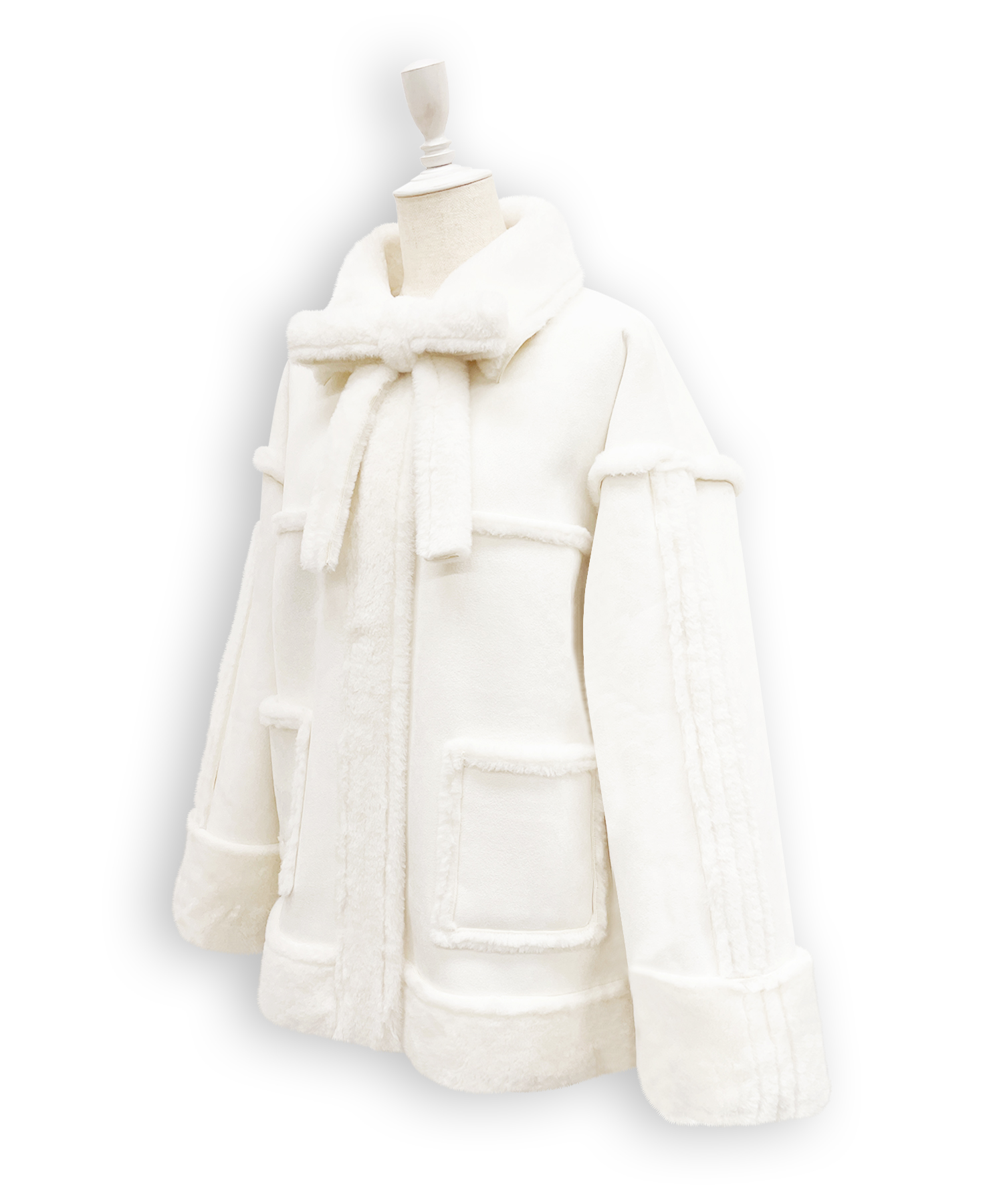 リボンムートンジャケット