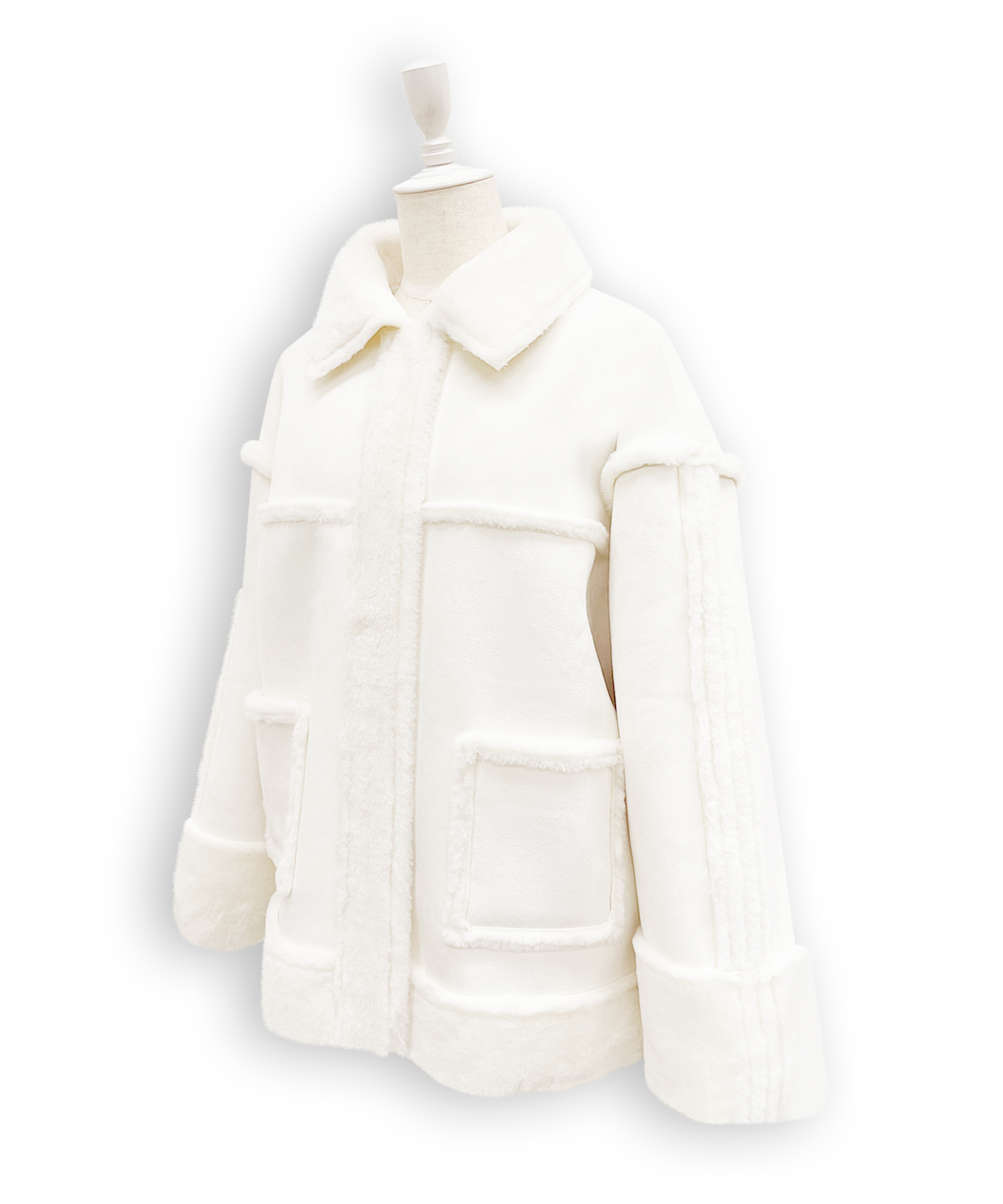 リボンムートンジャケット