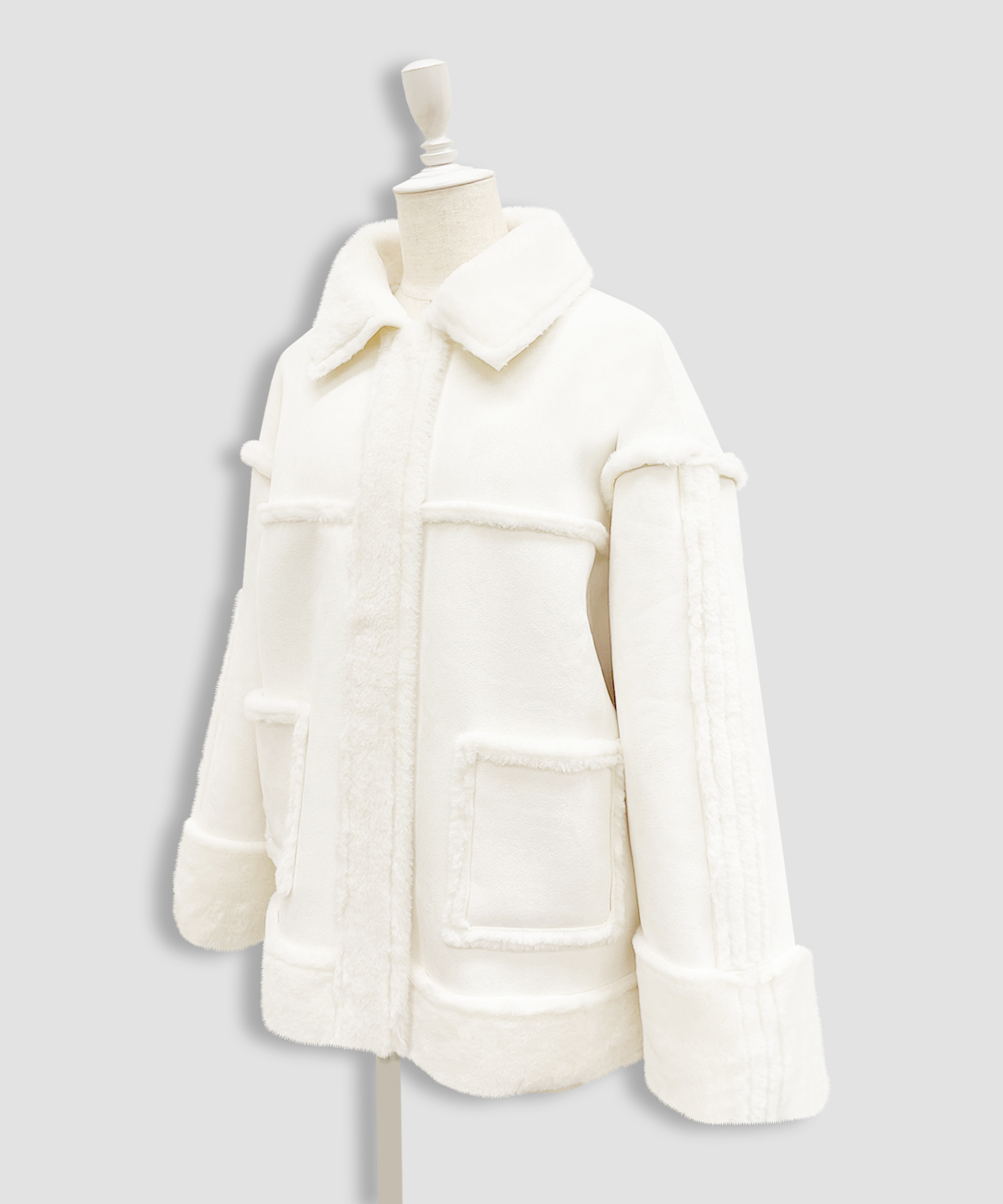 リボンムートンジャケット