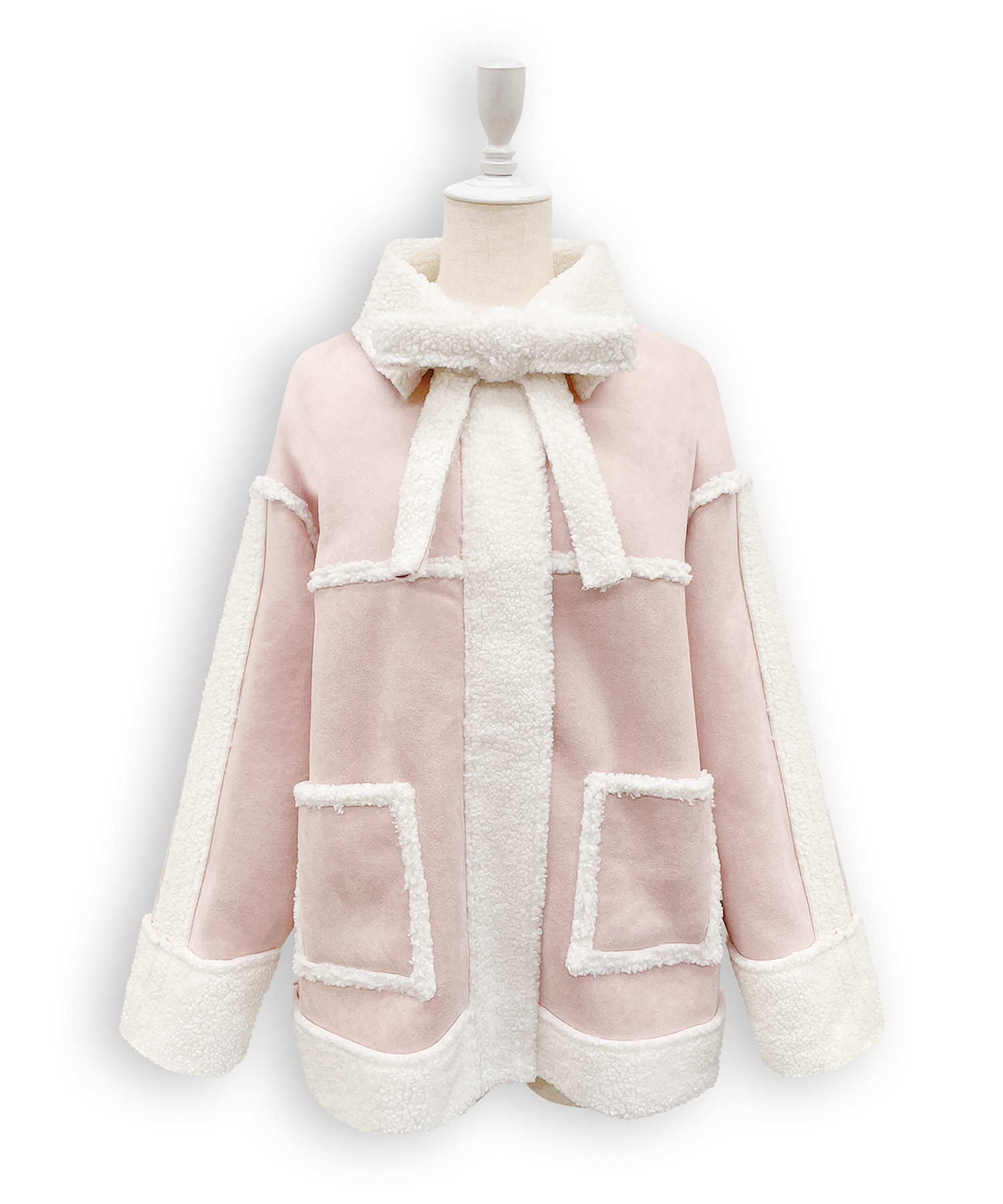 リボンムートンジャケット