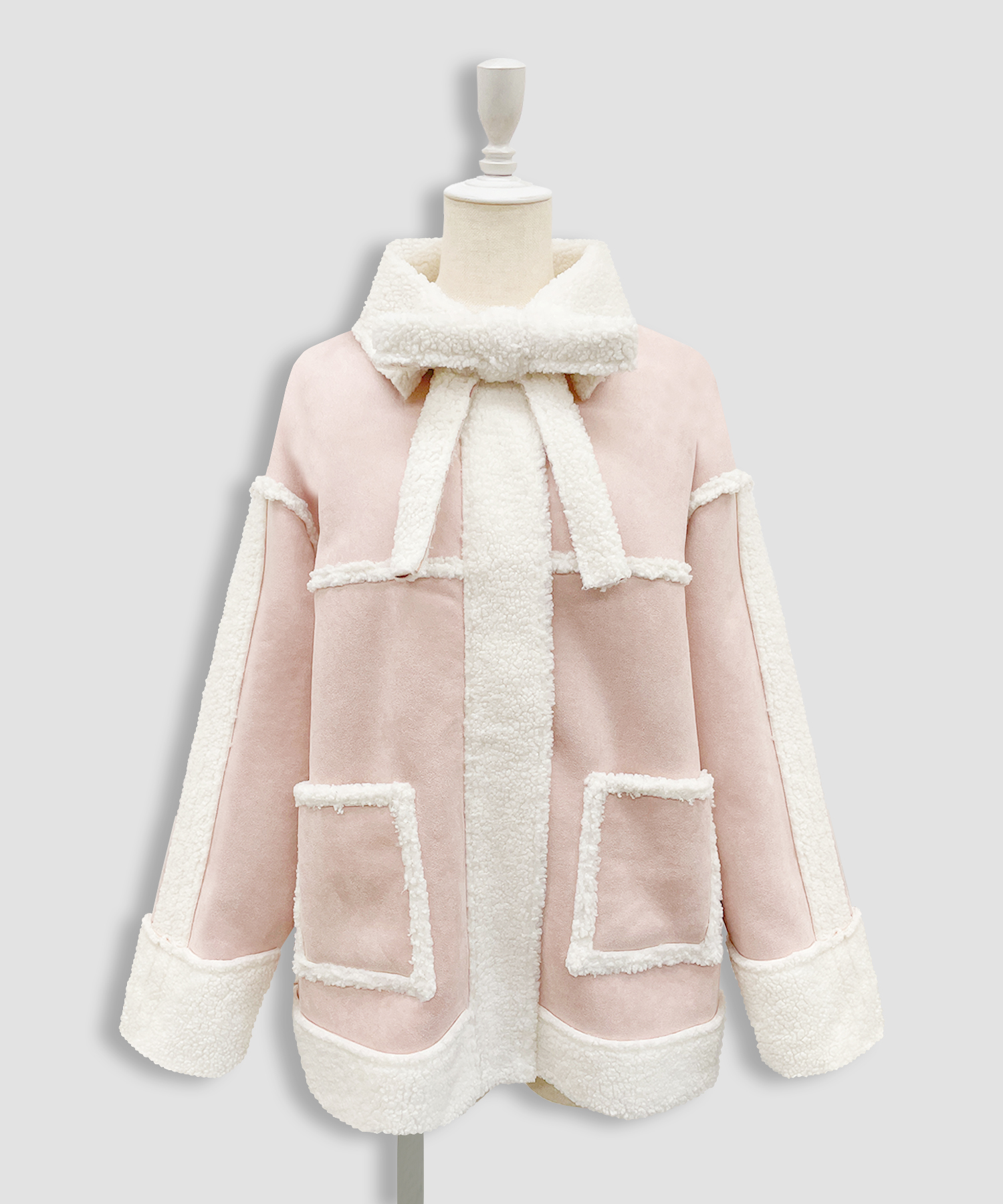 リボンムートンジャケット