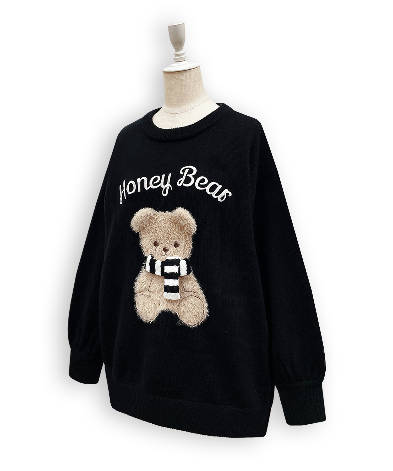 winterシナモンジャガードビッグニット – BUNNY APARTMENT