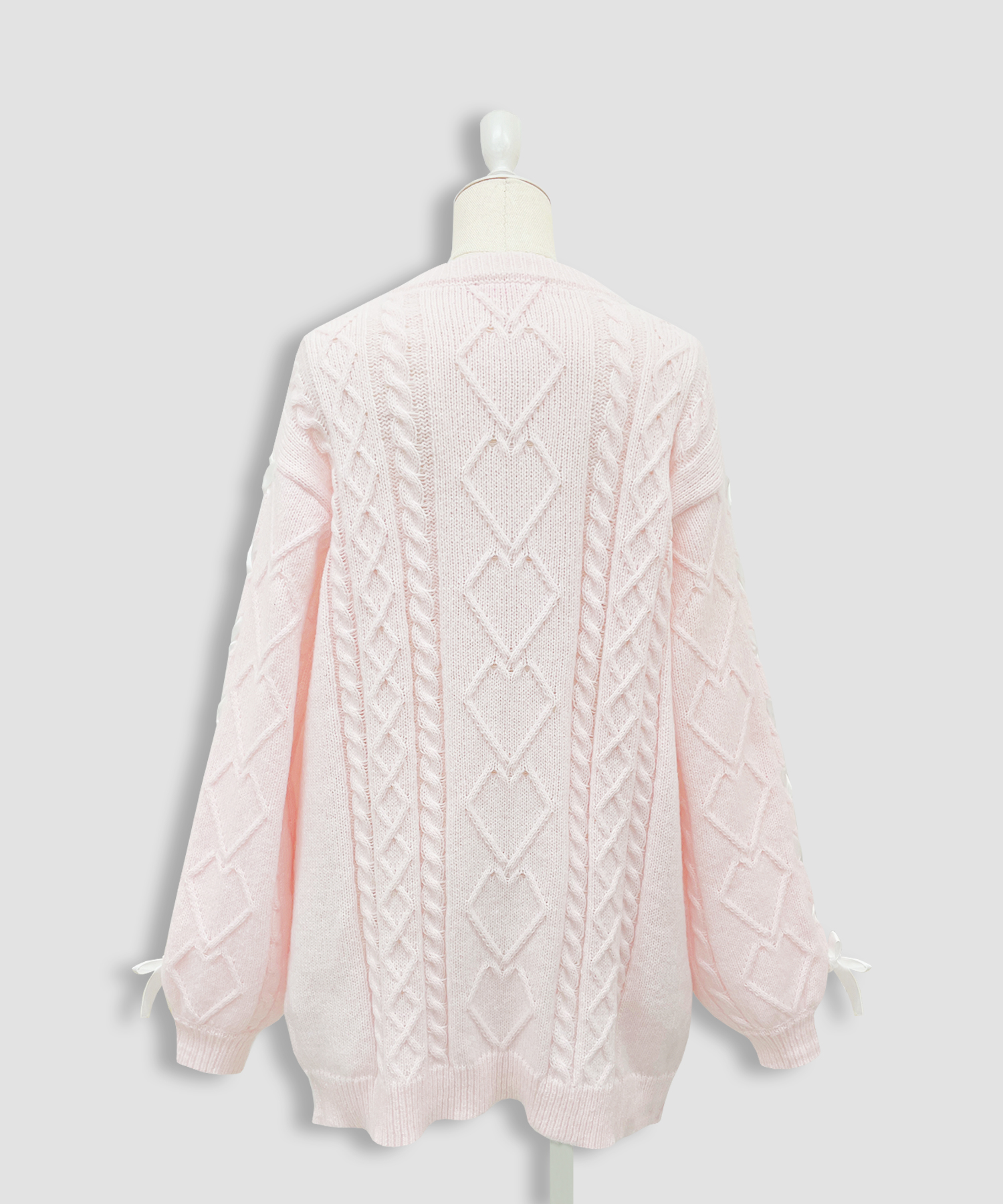 ハニーアップリケニットワンピース