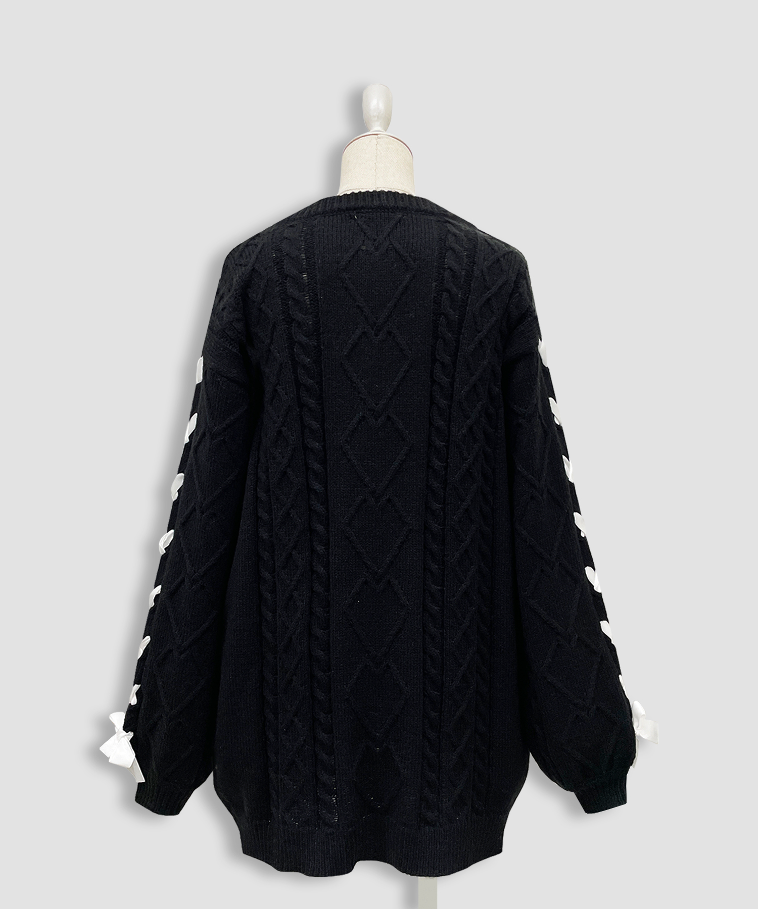 ハニーアップリケニットワンピース