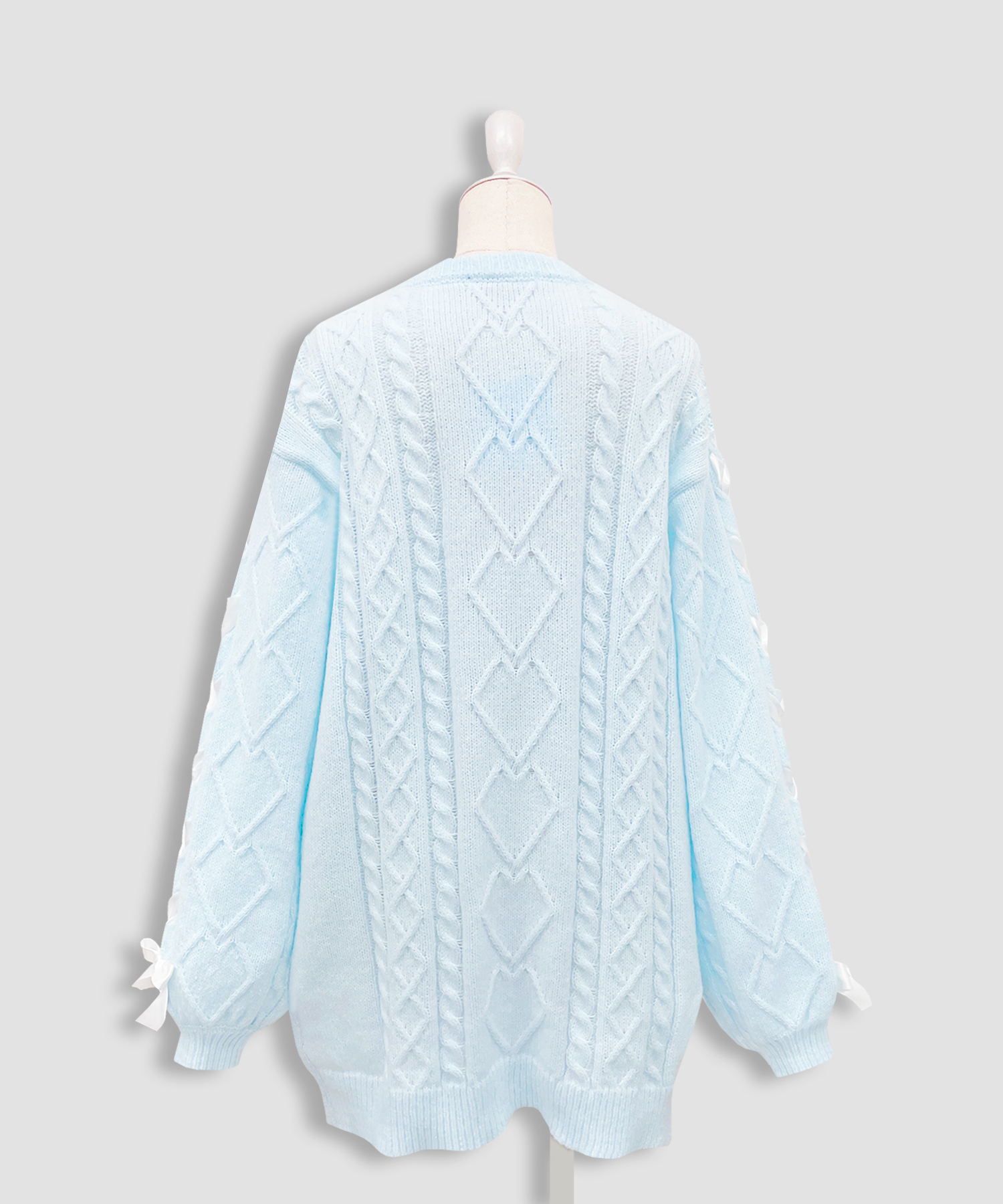 ハニーアップリケニットワンピース