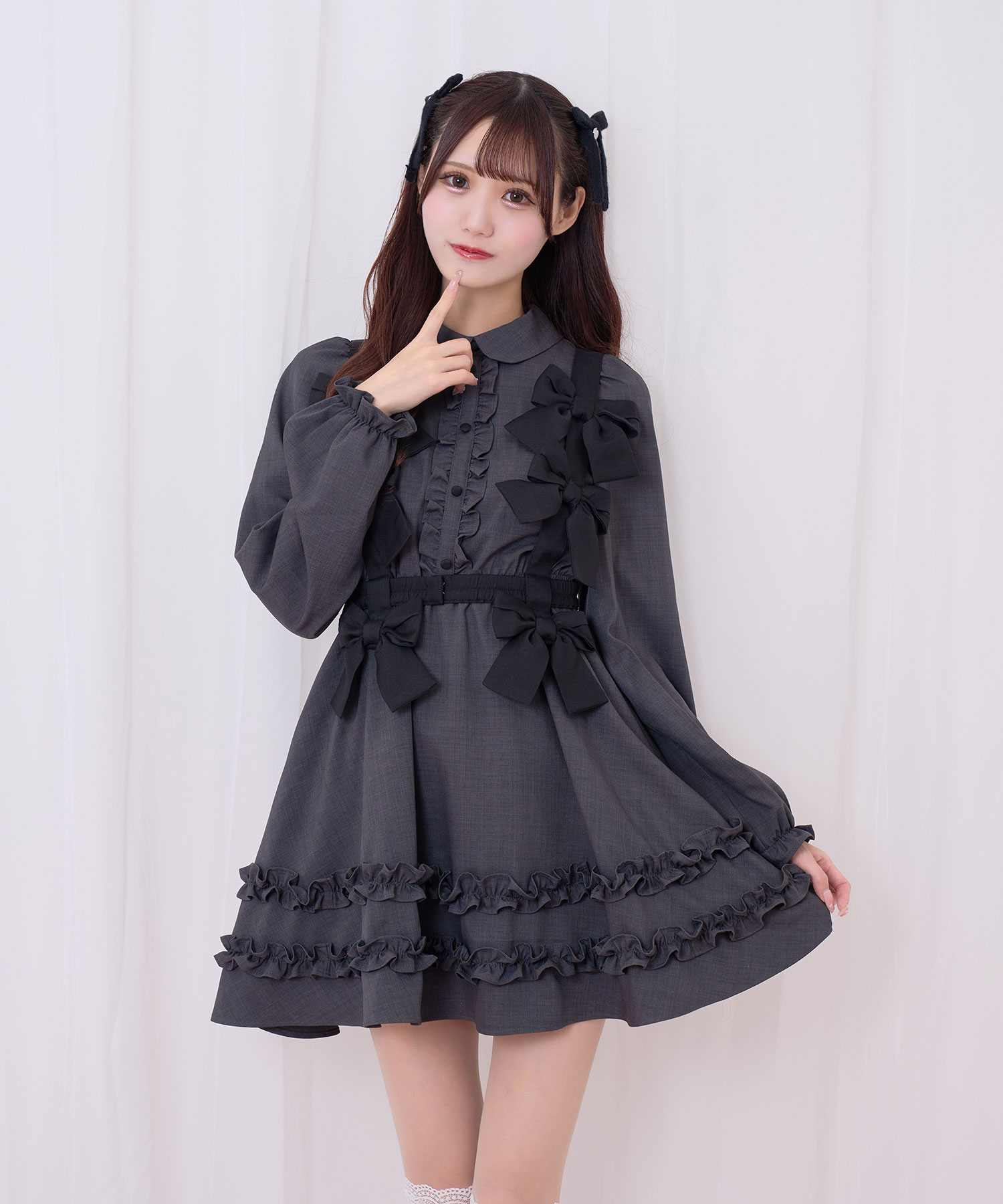 リボンハーネスセットワンピース