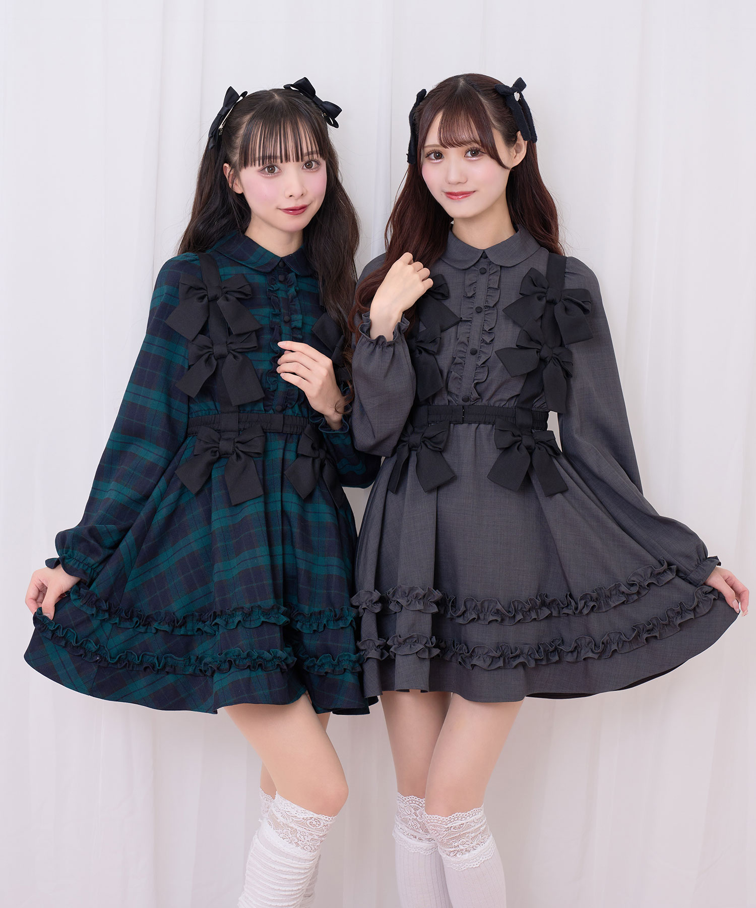 リボンハーネスセットワンピース