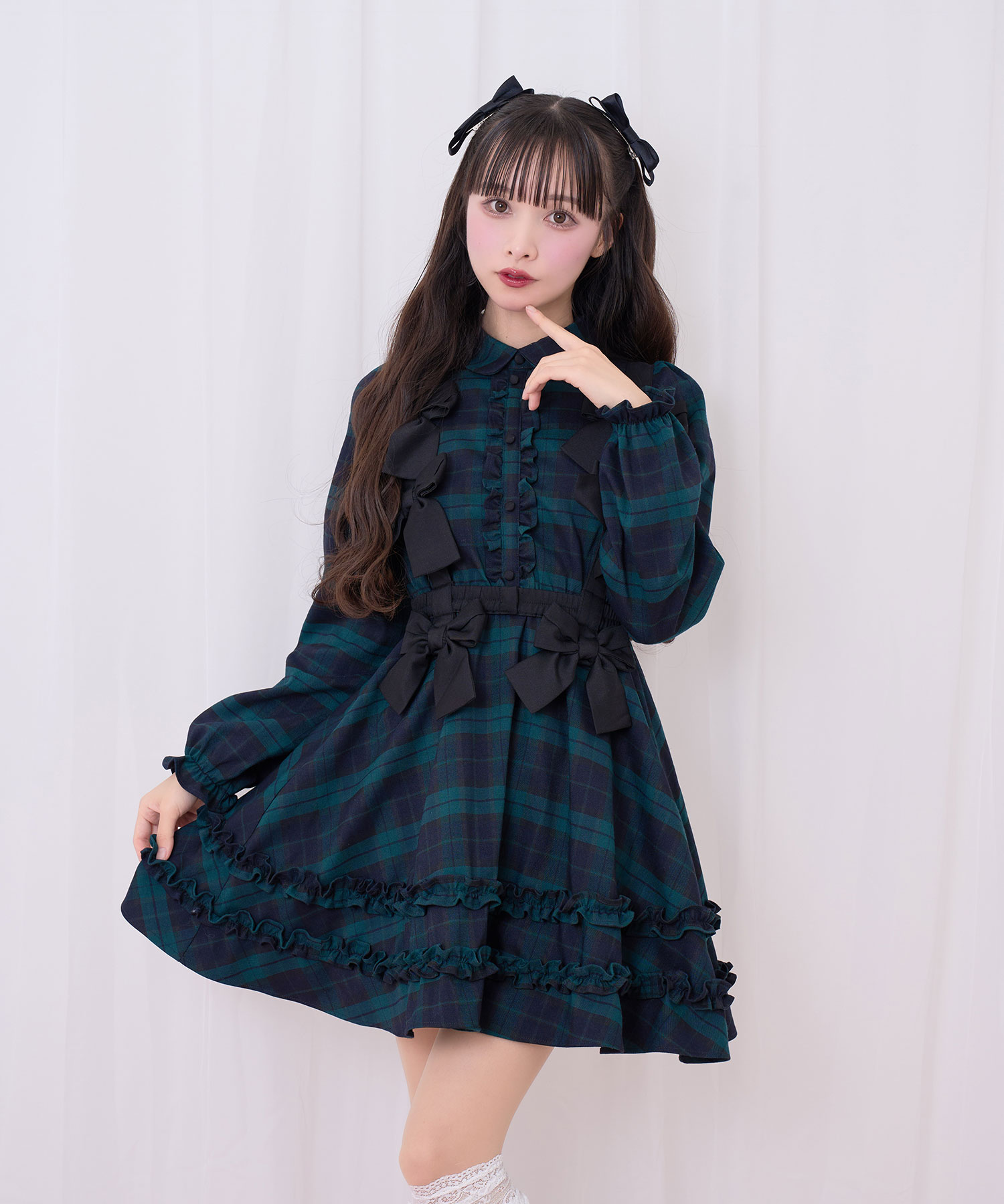 リボンハーネスセットワンピース