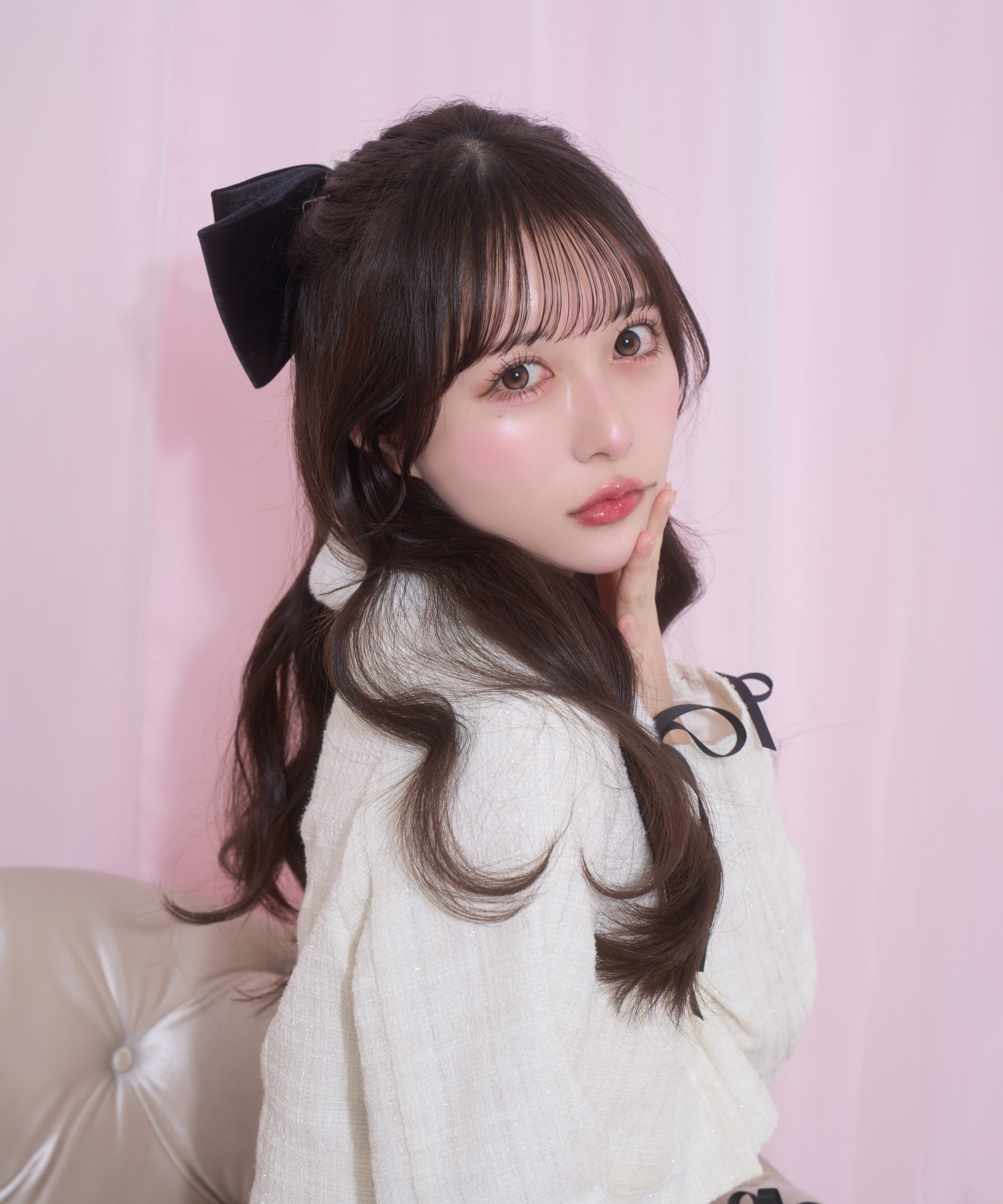 【collaboration】winter likeリボンバレッタ