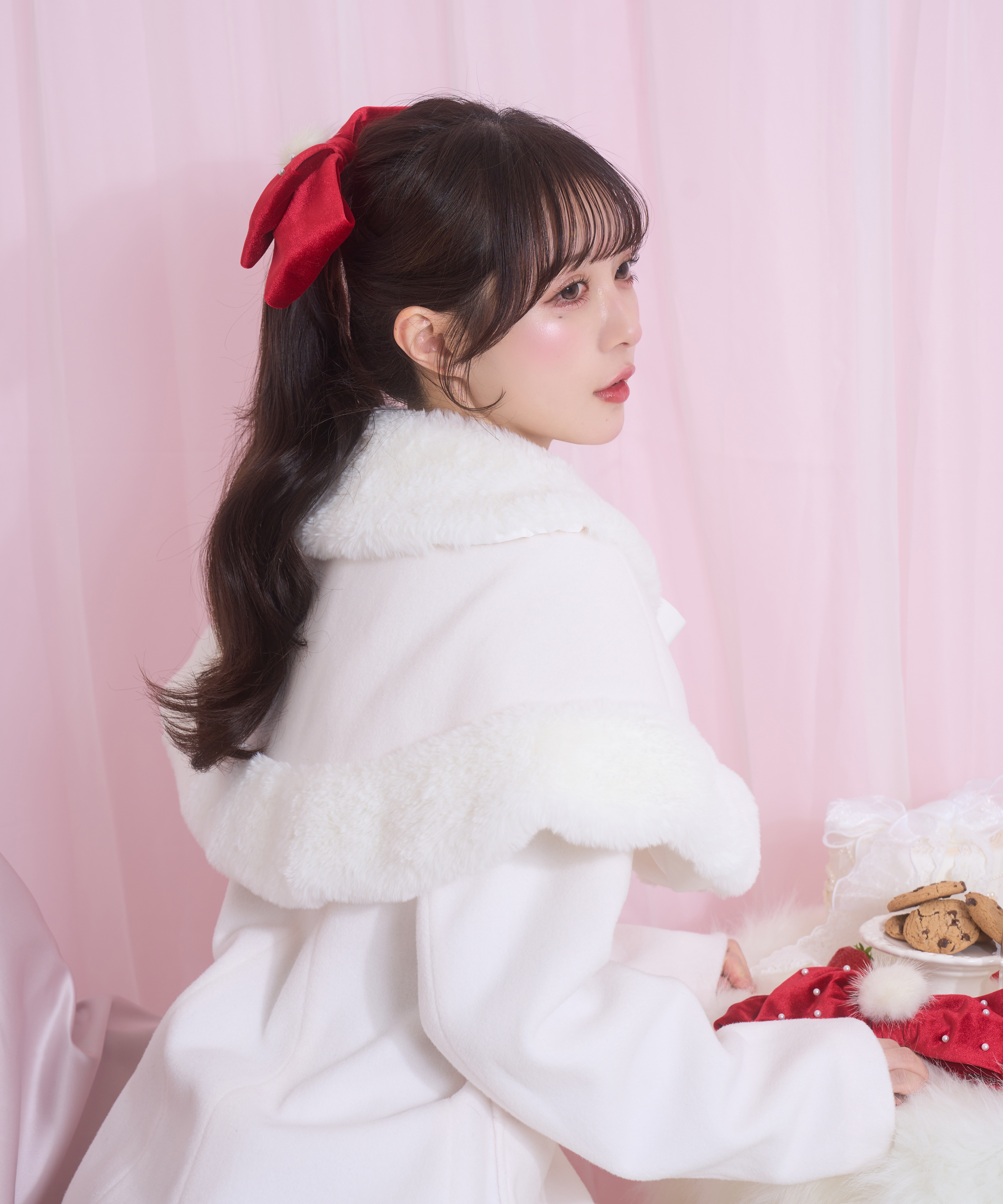 【collaboration】winter likeリボンバレッタ