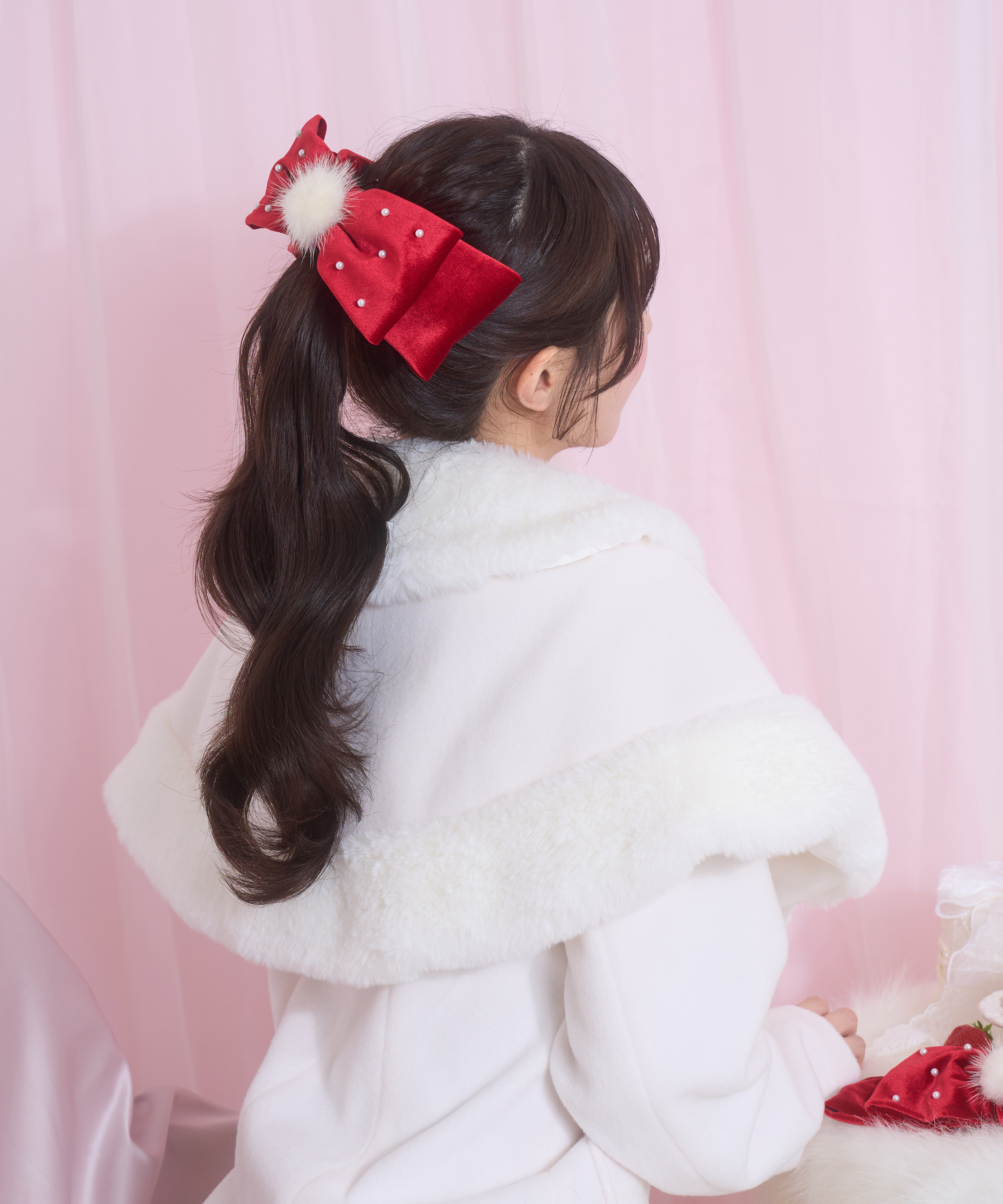 【collaboration】winter likeリボンバレッタ