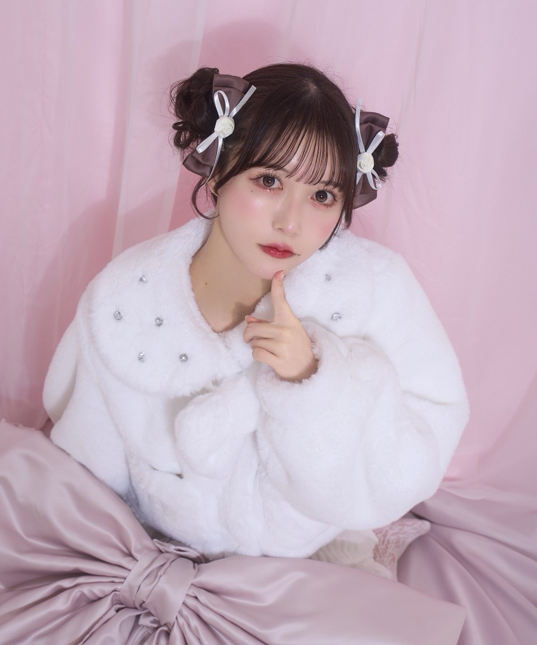 【collaboration】Roseリボンクリップセット