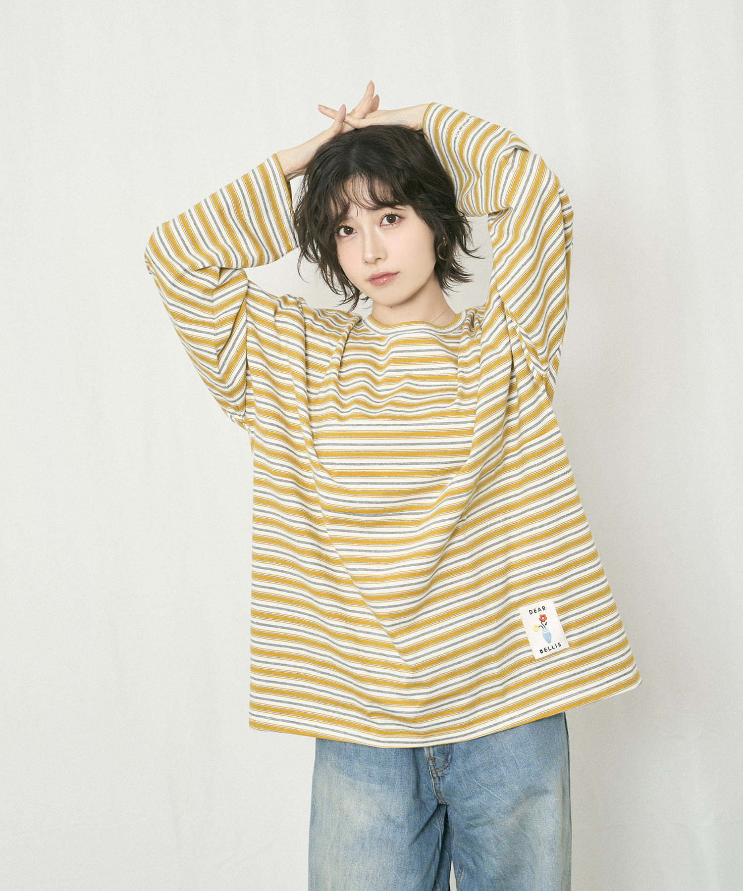 マルチボーダーロンT / イエロー