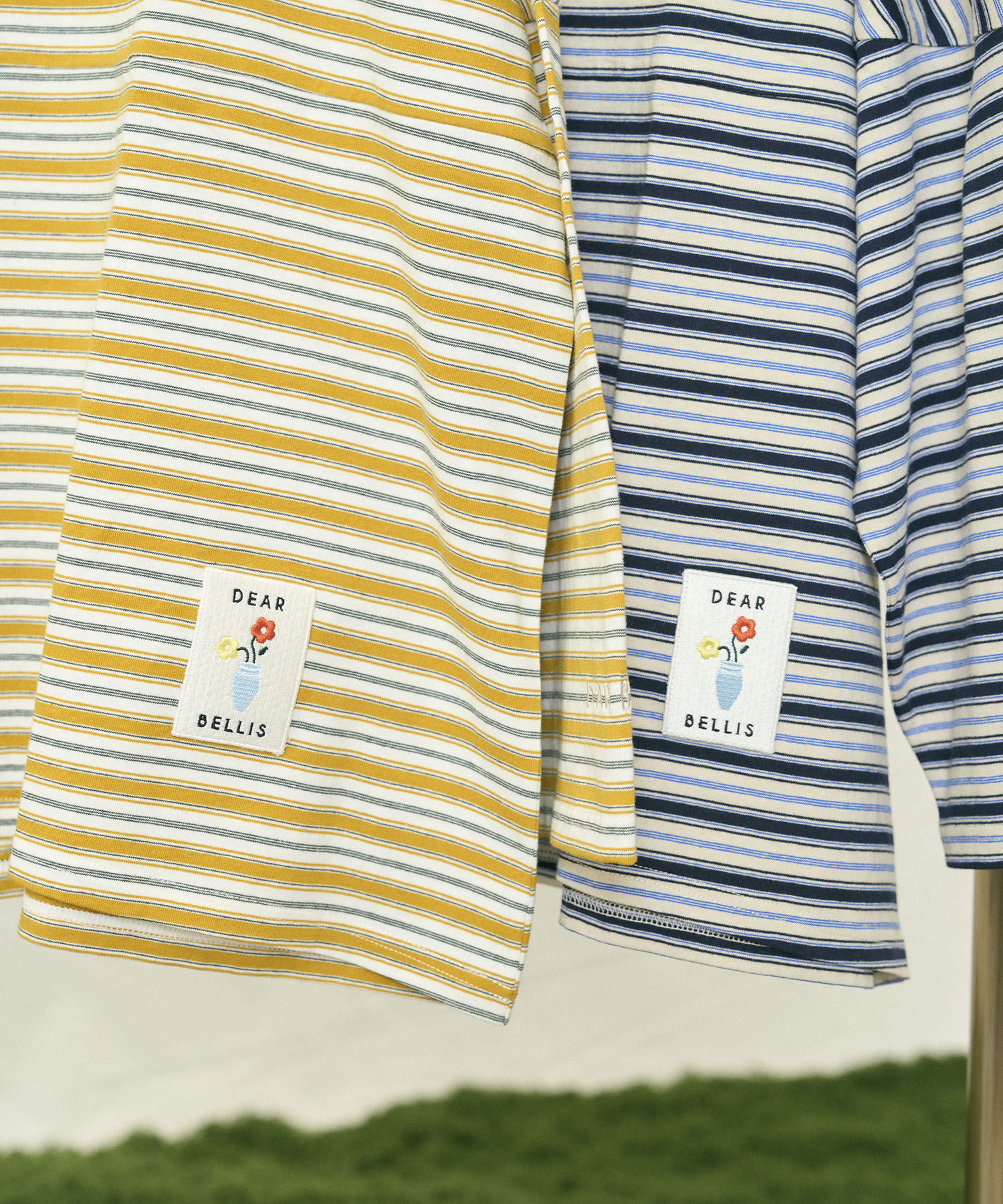 マルチボーダーロンT / ネイビー – BUNNY APARTMENT