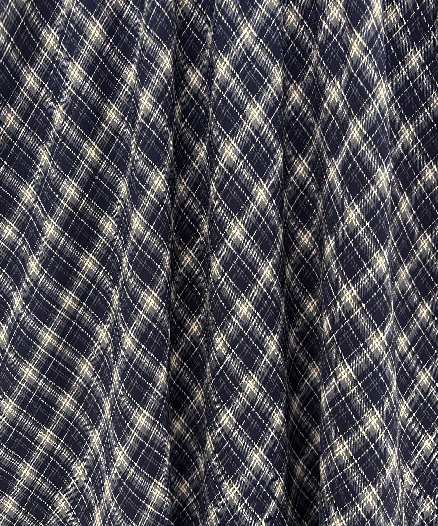 クロシェカーデチェックワンピースSET