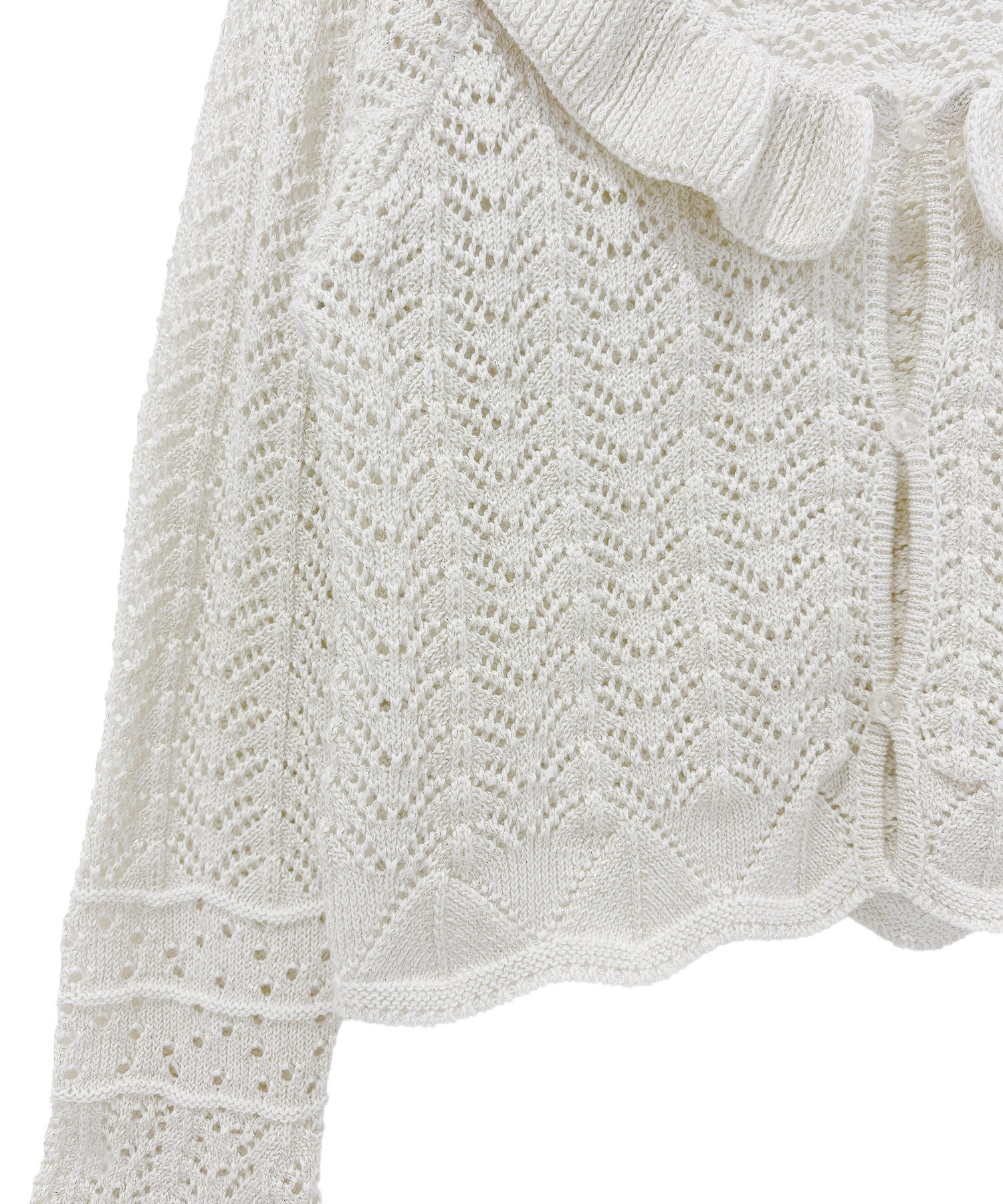 クロシェカーデチェックワンピースSET