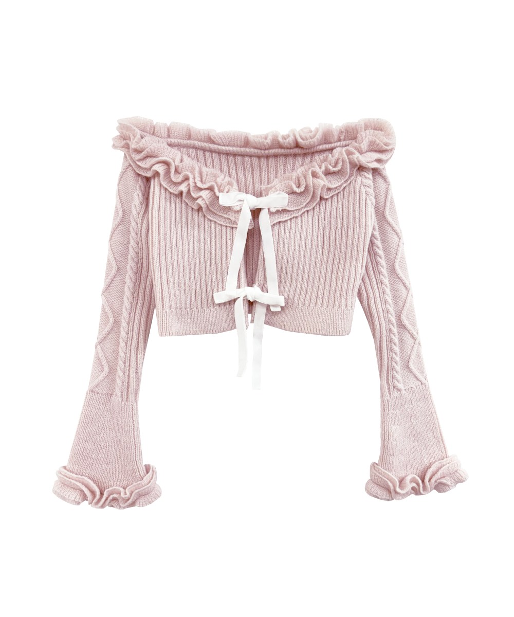 Cable knit o/p set – BUNNY APARTMENT