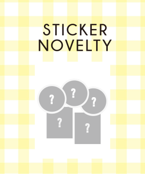 DEAR BELLISステッカー5枚setノベルティー