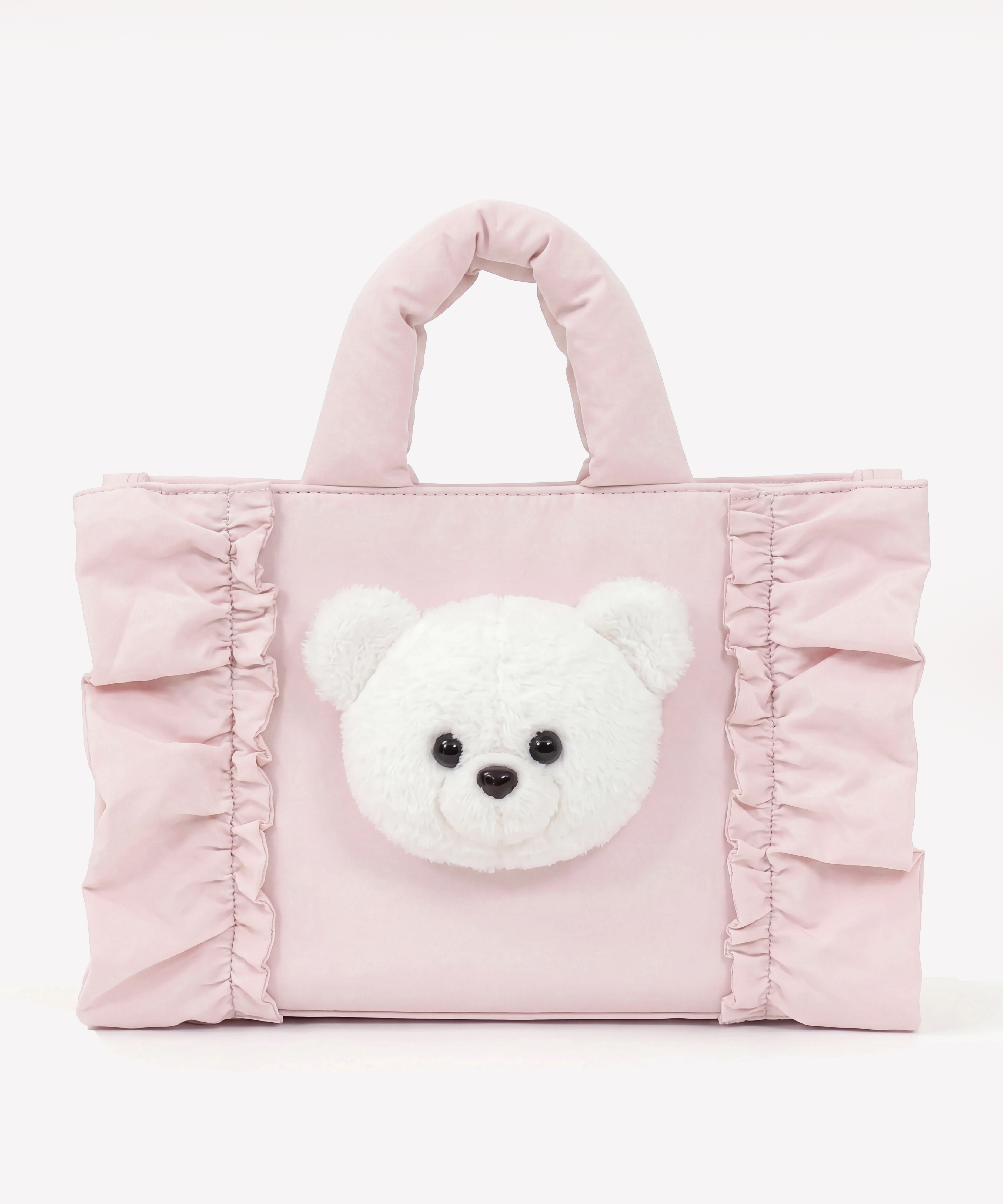 シナモンパッチフリルトートバッグ