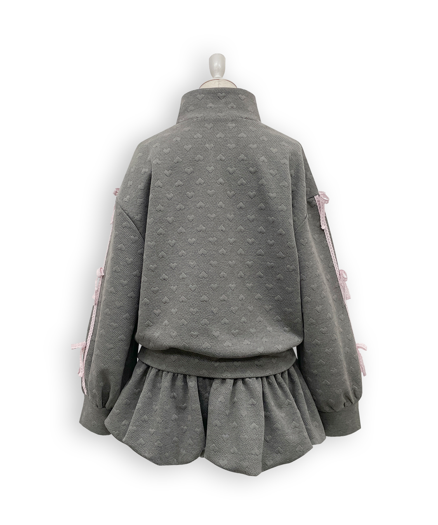 ハートJQハーフジップセットアップ