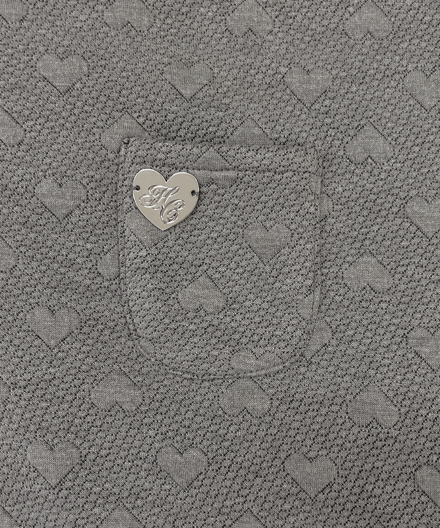 ハートJQハーフジップセットアップ