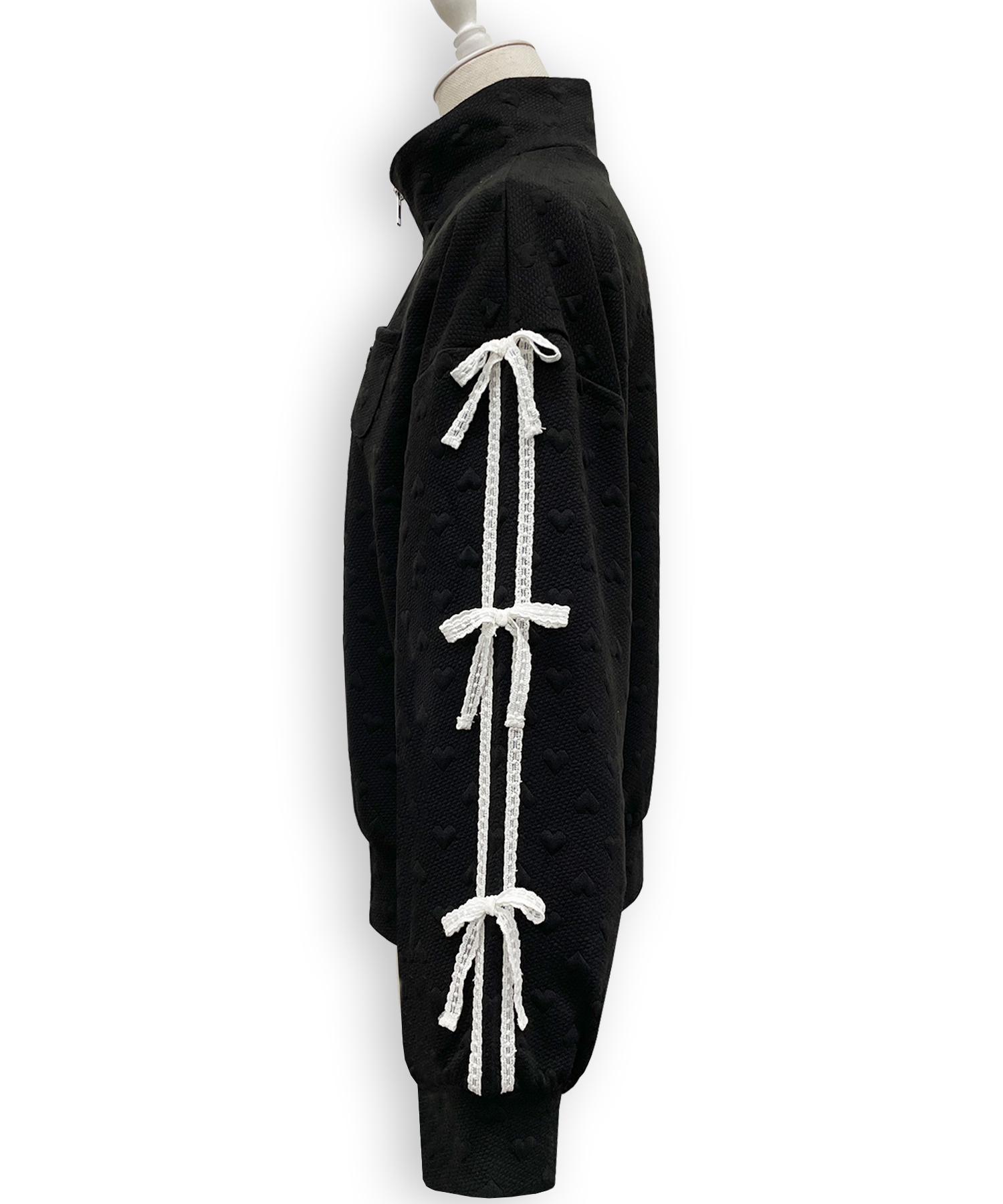 ハートJQハーフジップセットアップ