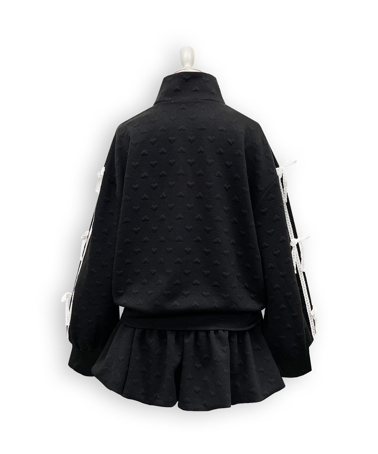 ハートJQハーフジップセットアップ