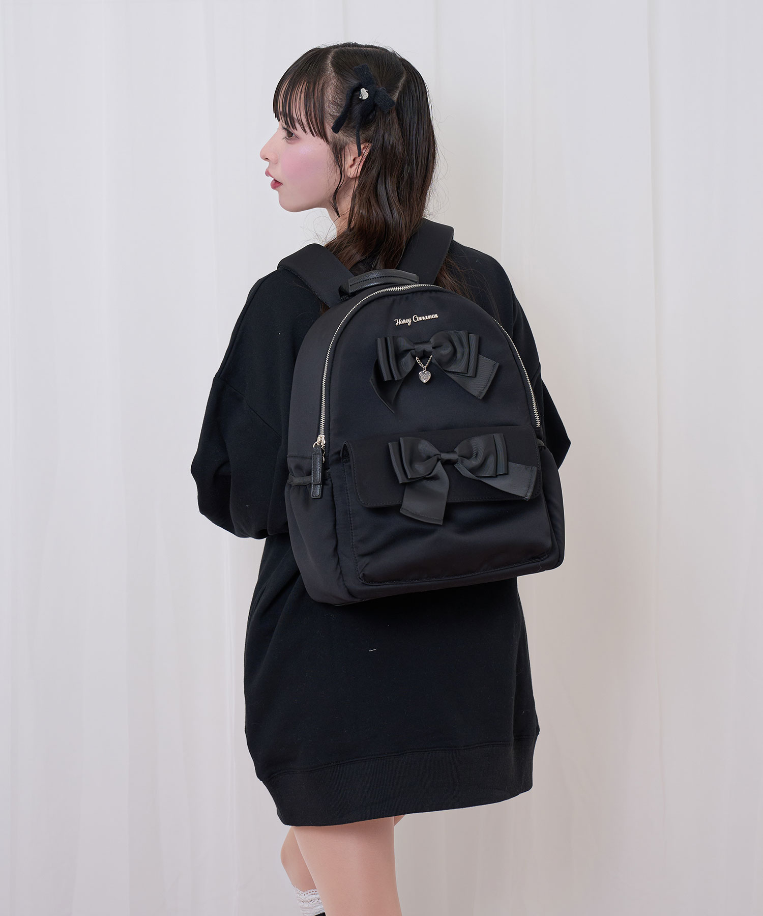 ダブルリボンリュック