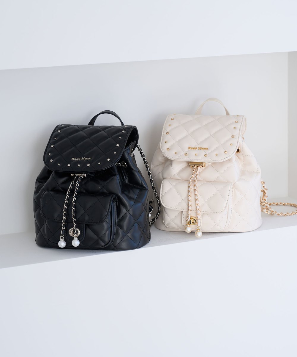 Quilting bijou backpack – BUNNY APARTMENT