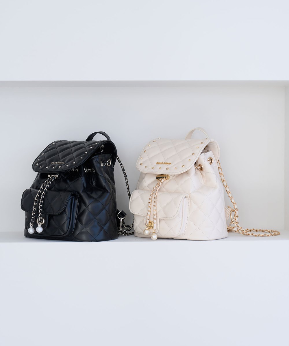 Quilting bijou backpack – BUNNY APARTMENT