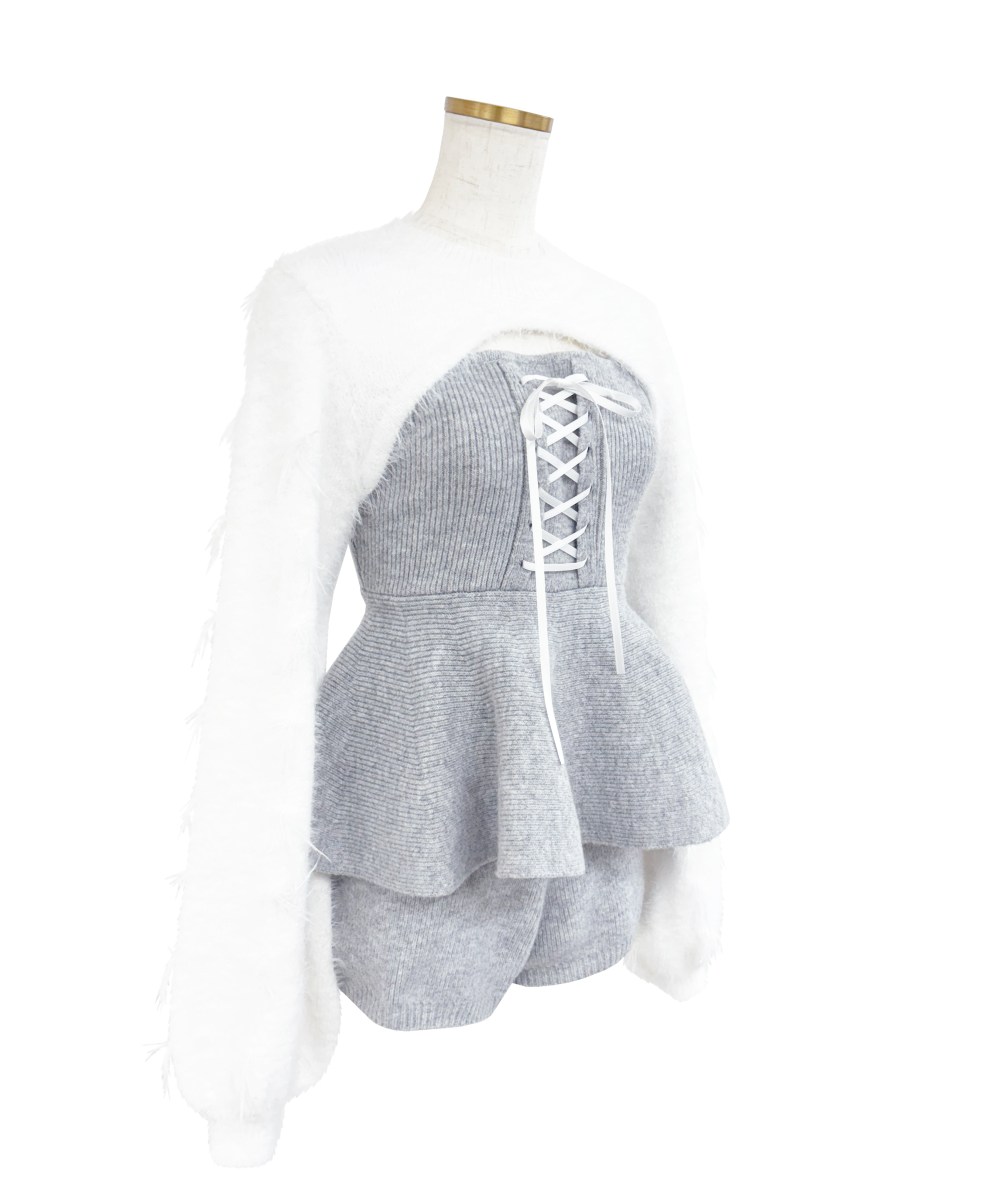 Fringe knit 3P set – BUNNY APARTMENT