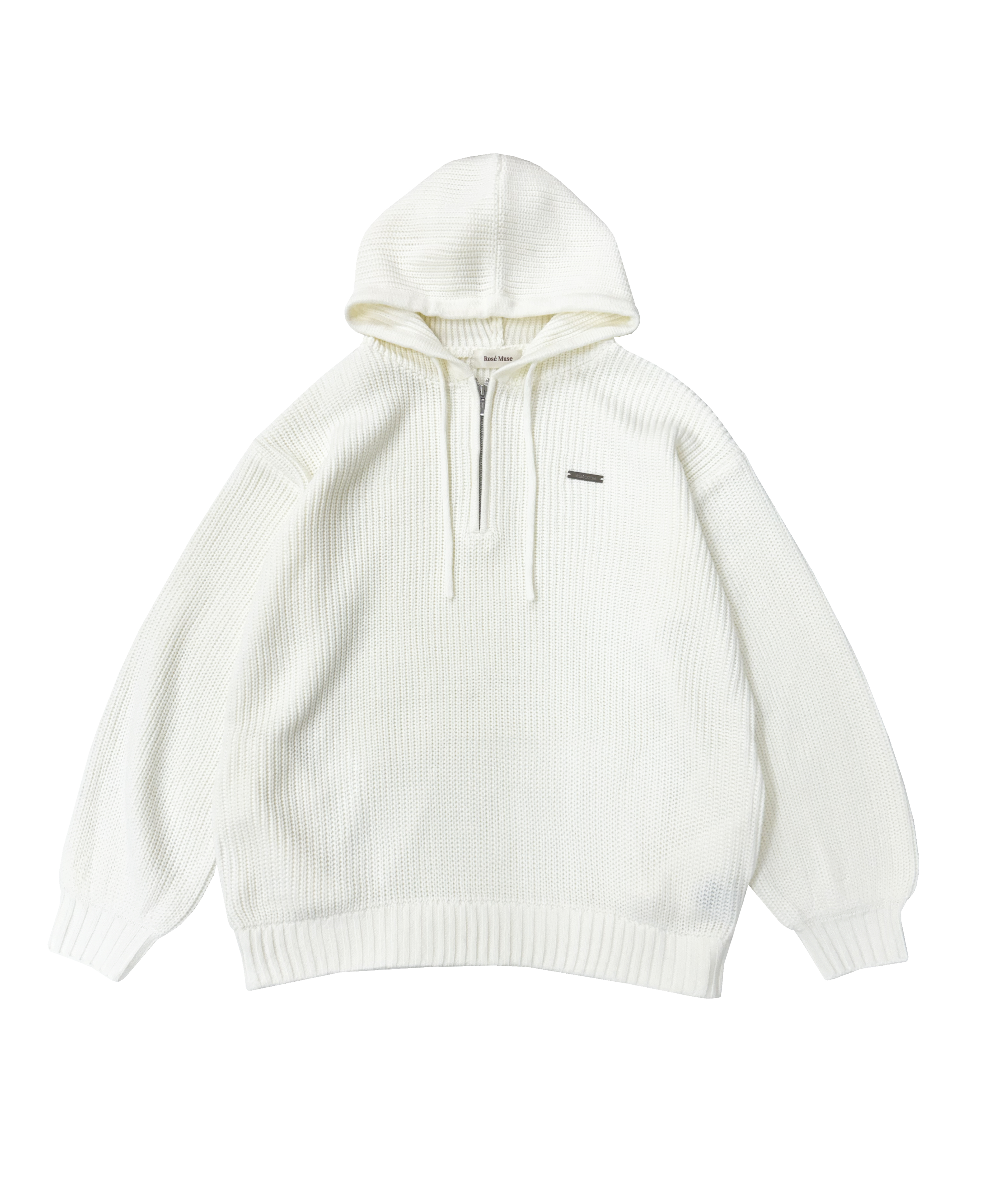 Over sized half zip hoodie