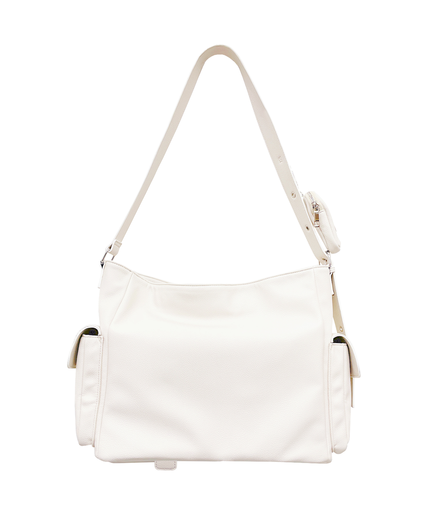 メニーポケットメッセンジャーバッグ / アイボリー