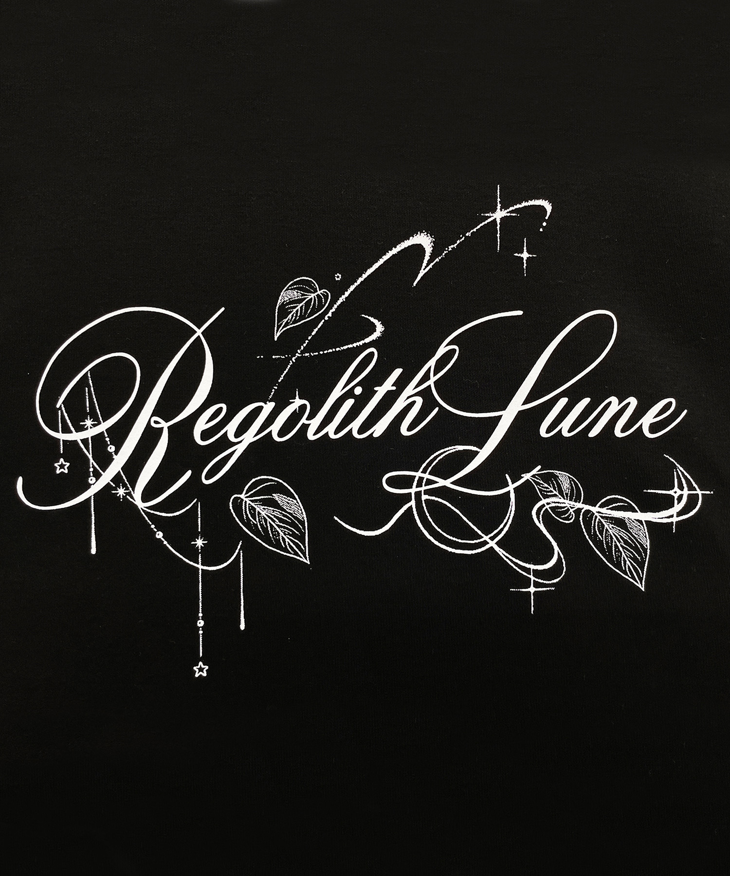 UNISEX Regolith Lune Tシャツ / ブラック