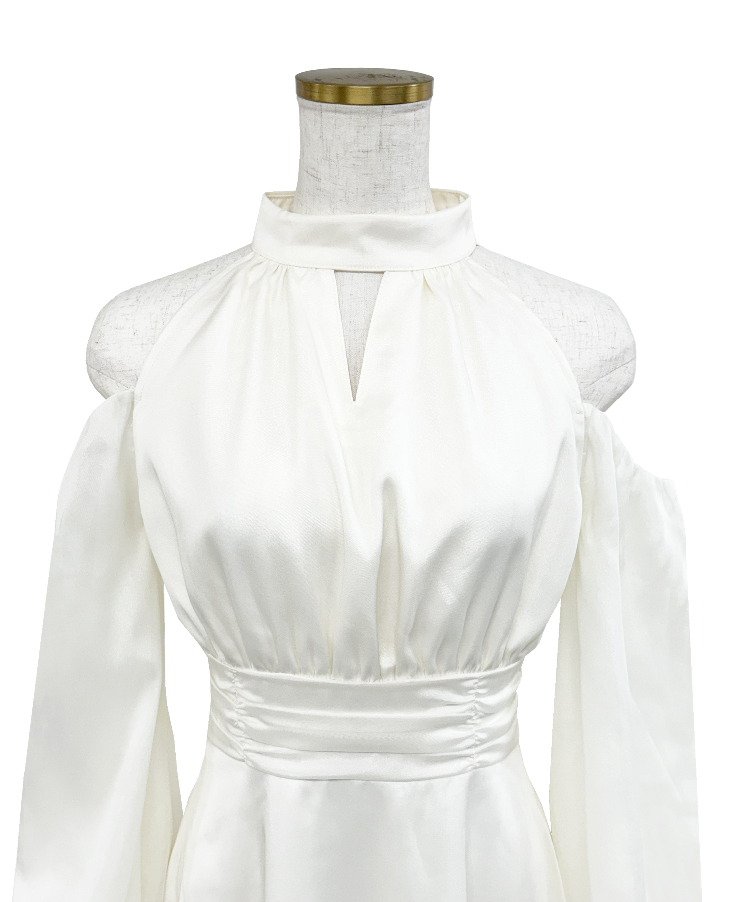 Open shoulder chiffon dress – BUNNY APARTMENT