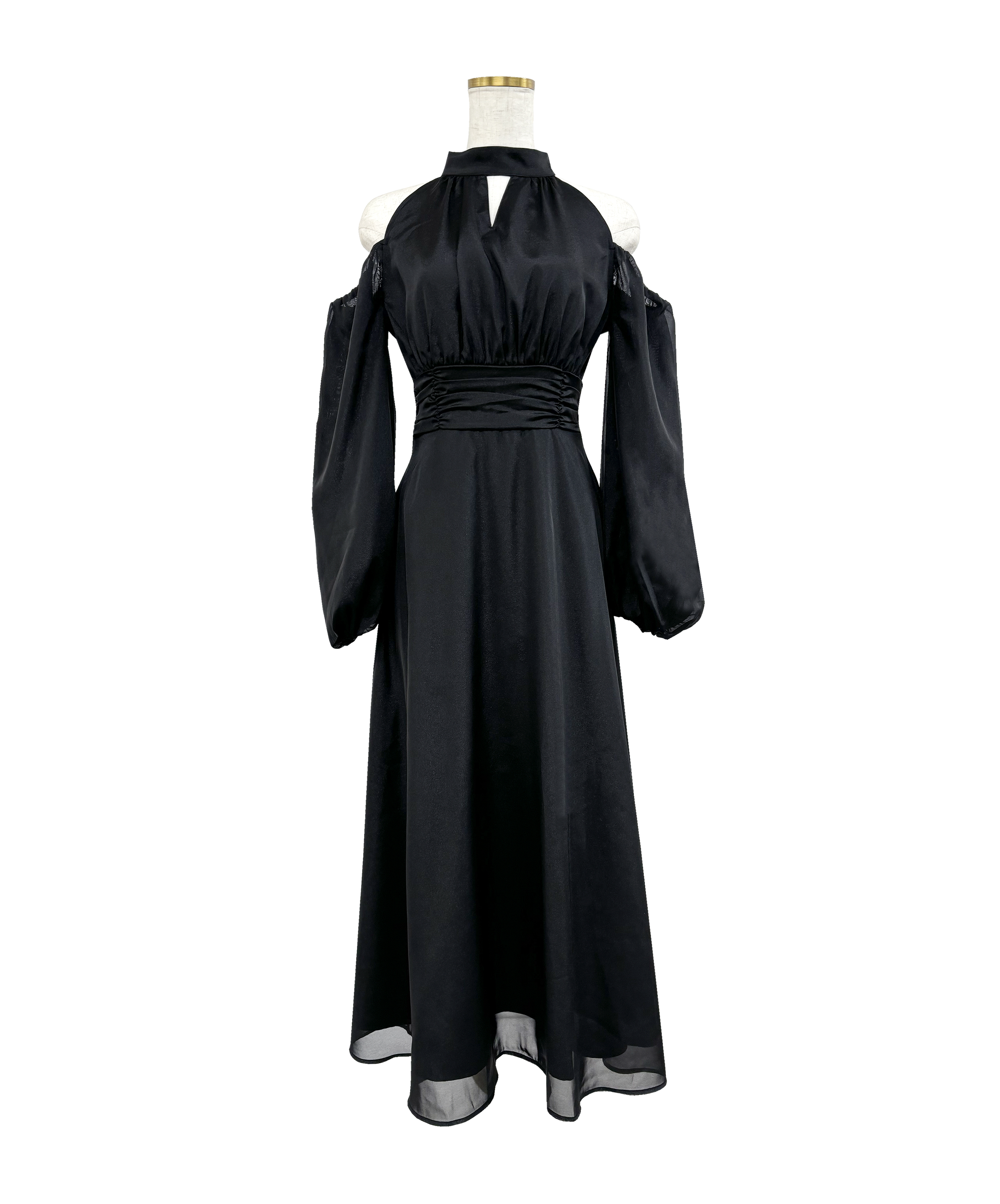 Open shoulder chiffon dress – BUNNY APARTMENT